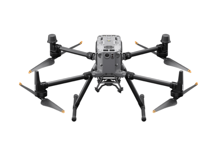 DJI Matrice 350 drone, featuring a compact design and high-performance camera, suitable for various aerial applications.