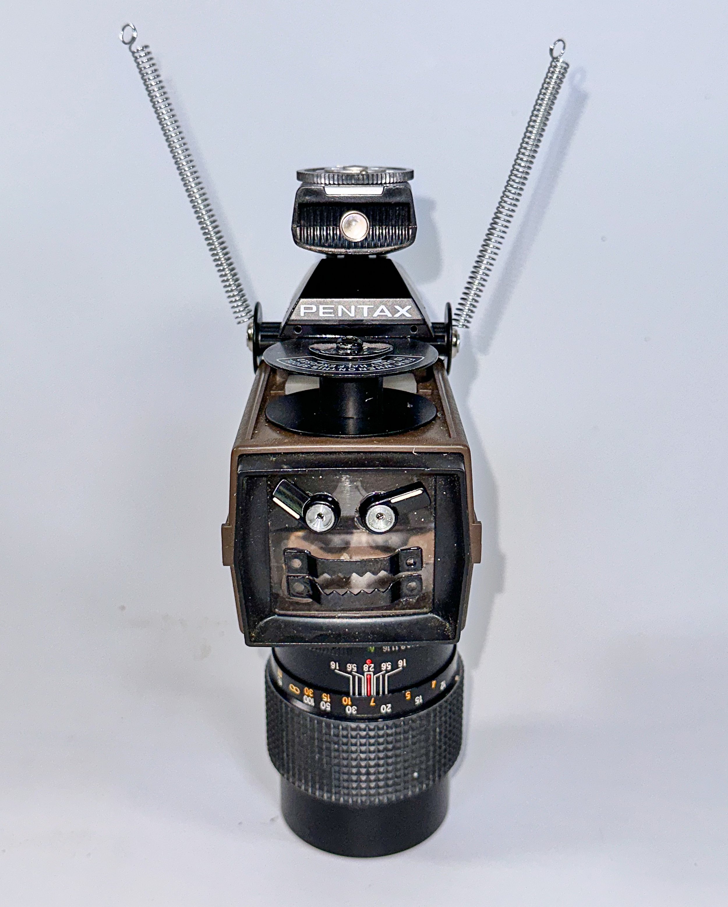 AVAILABLE. Photobot #8; "Penni".
10" X 6" X 5"