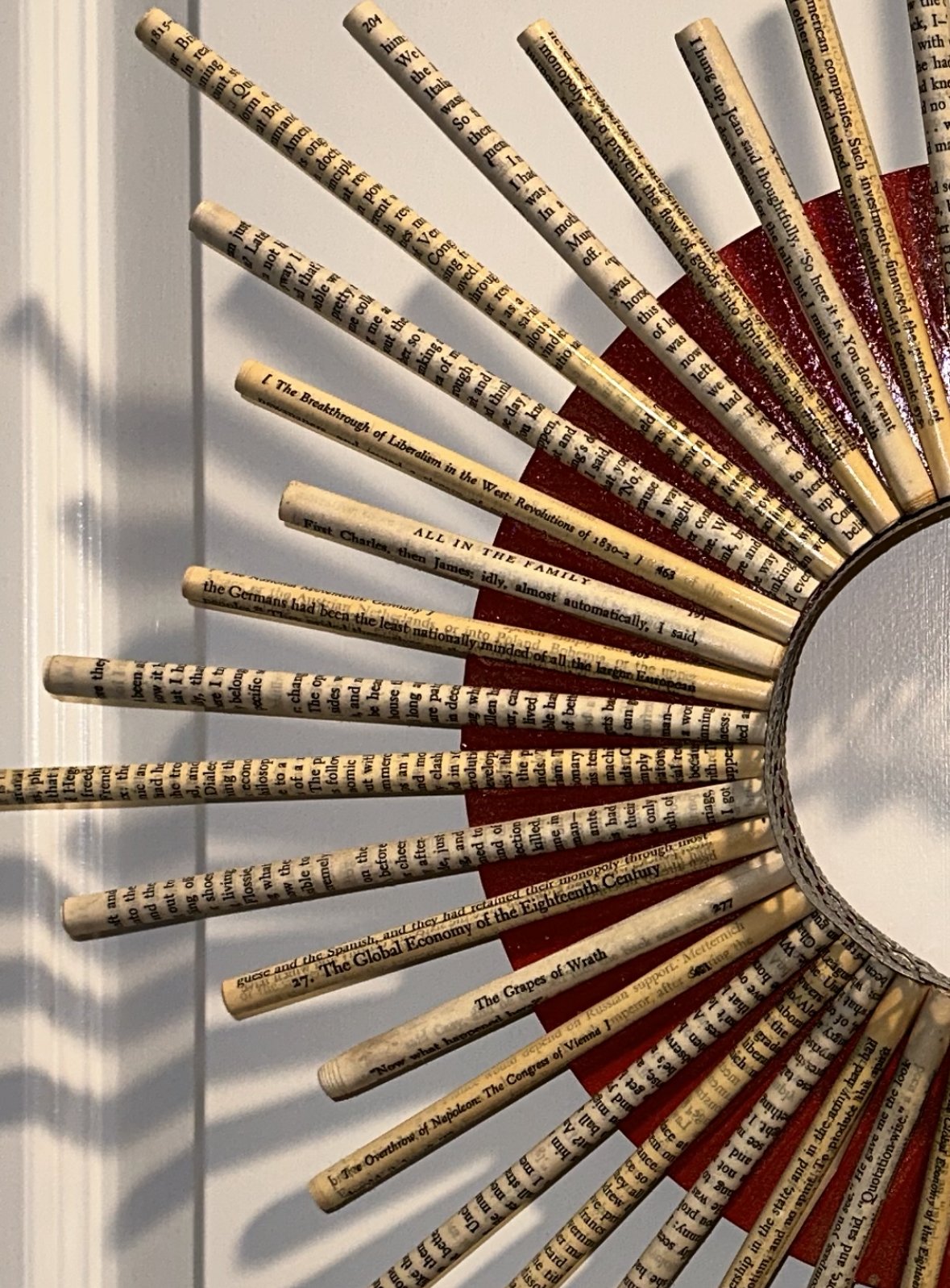 AVAILABLE. Close-up of "Reader's Wreath" aka "The Grapes of Wreath"