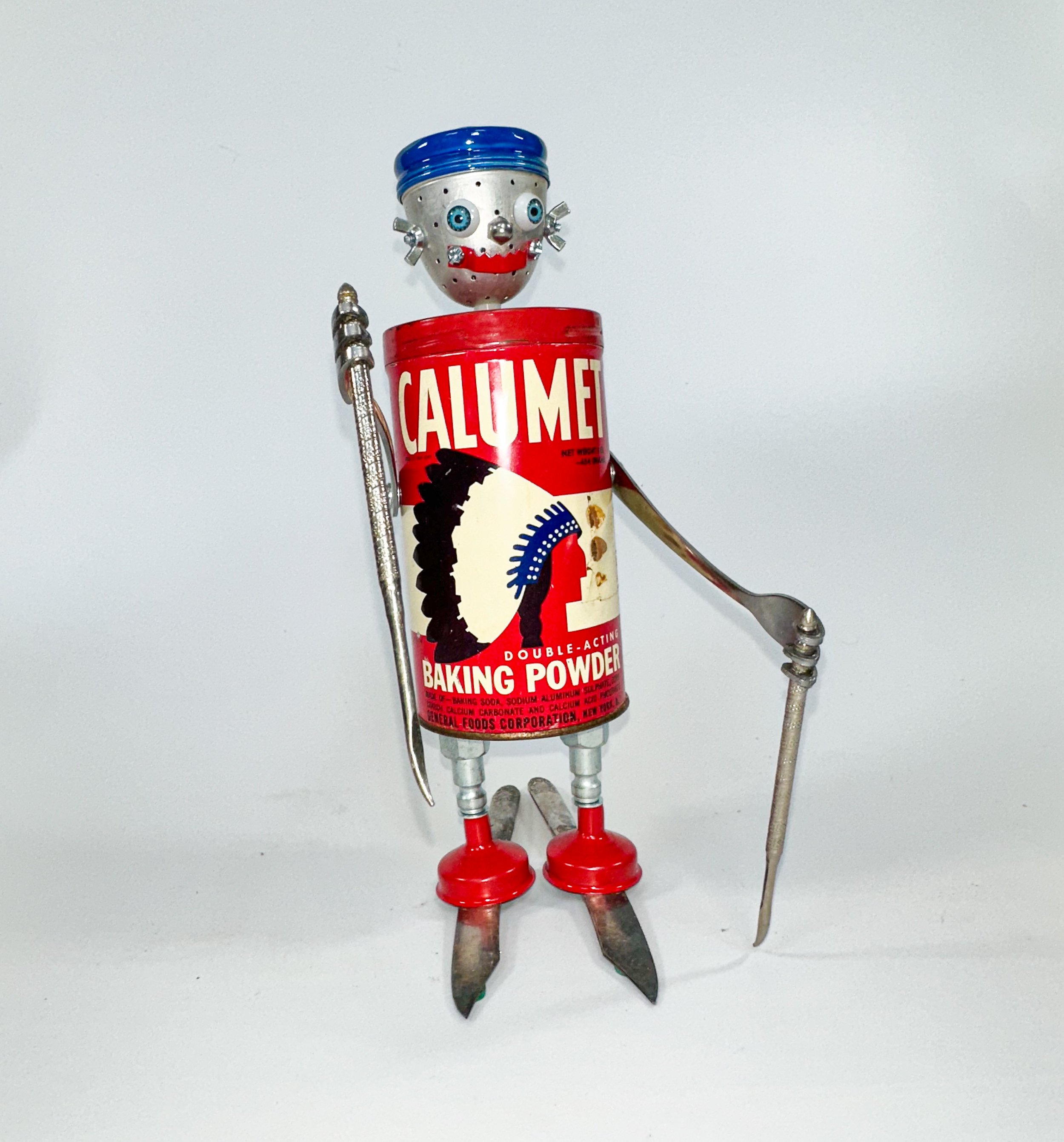 AVAILABLE. "Cal" the Skibot
11" X 5" X 11"