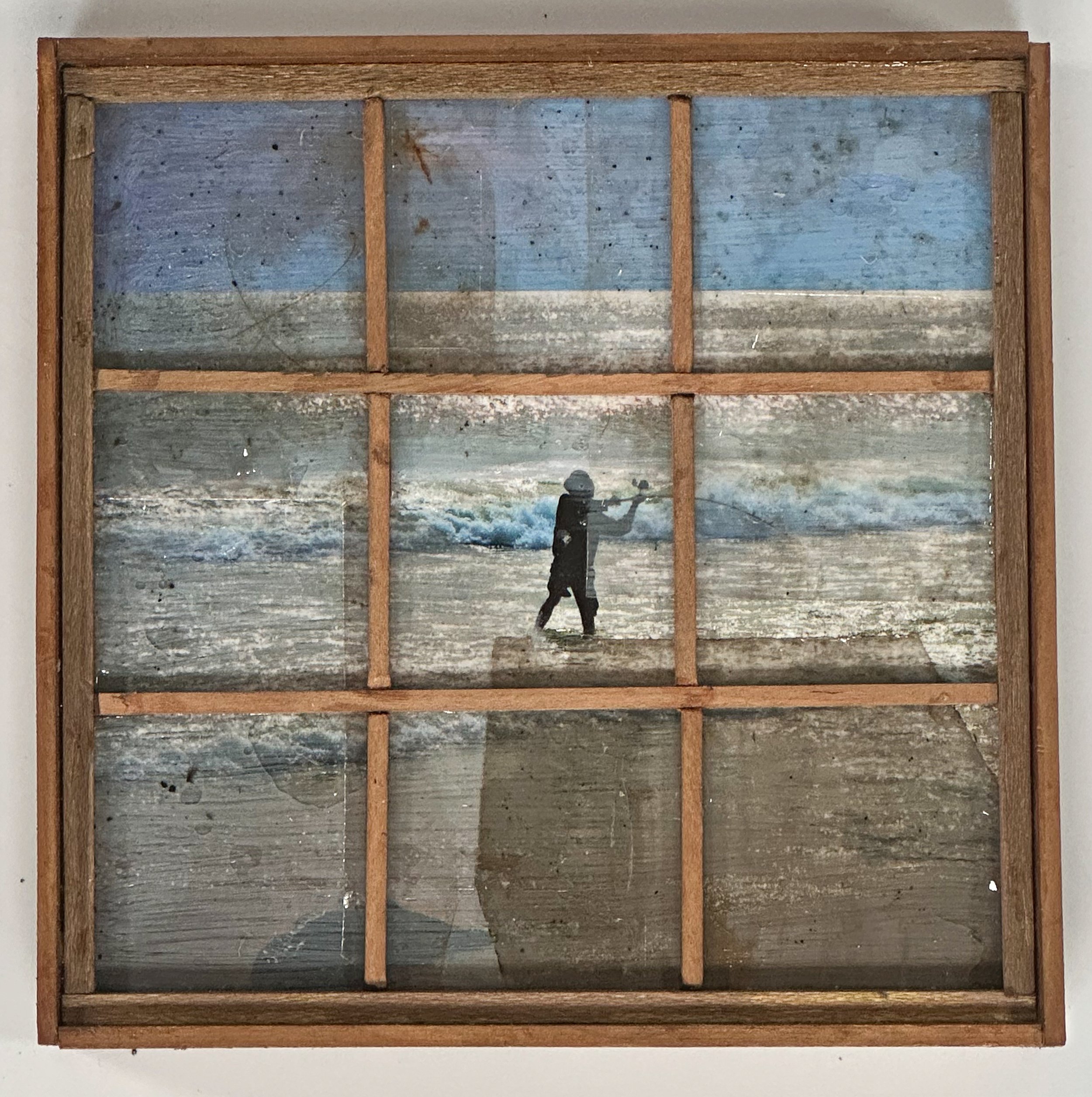 SOLD. "A Window View of Derby Days."