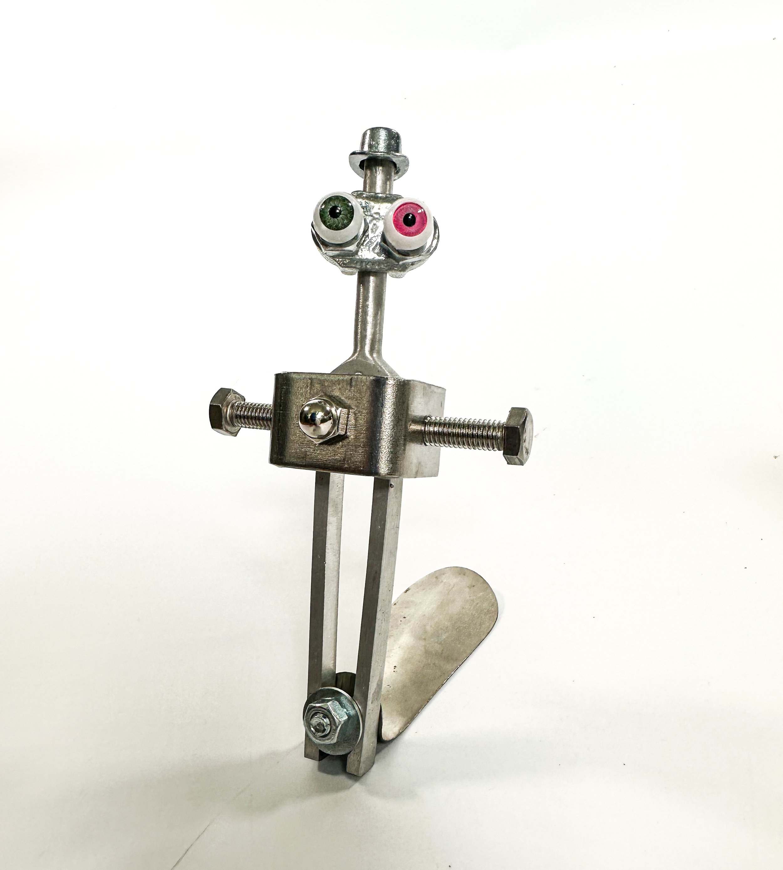 AVAILABLE. Mini #1; 7"H X 4"W X 4"D To be exhibited at The Old Sculpin Gallery, Dec 8 & 9, for the Christmas in Edgartown show.