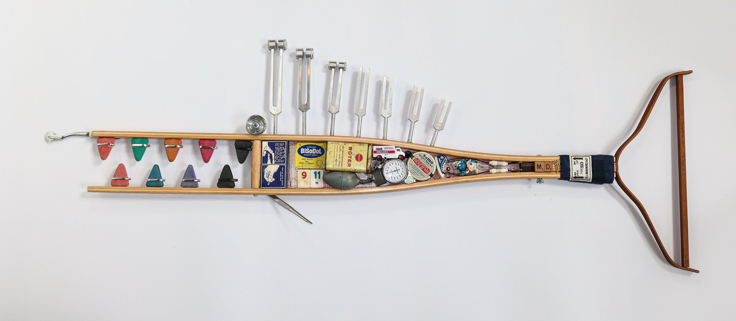 SOLD "Docfish"
16" X 54" X 2.5"
