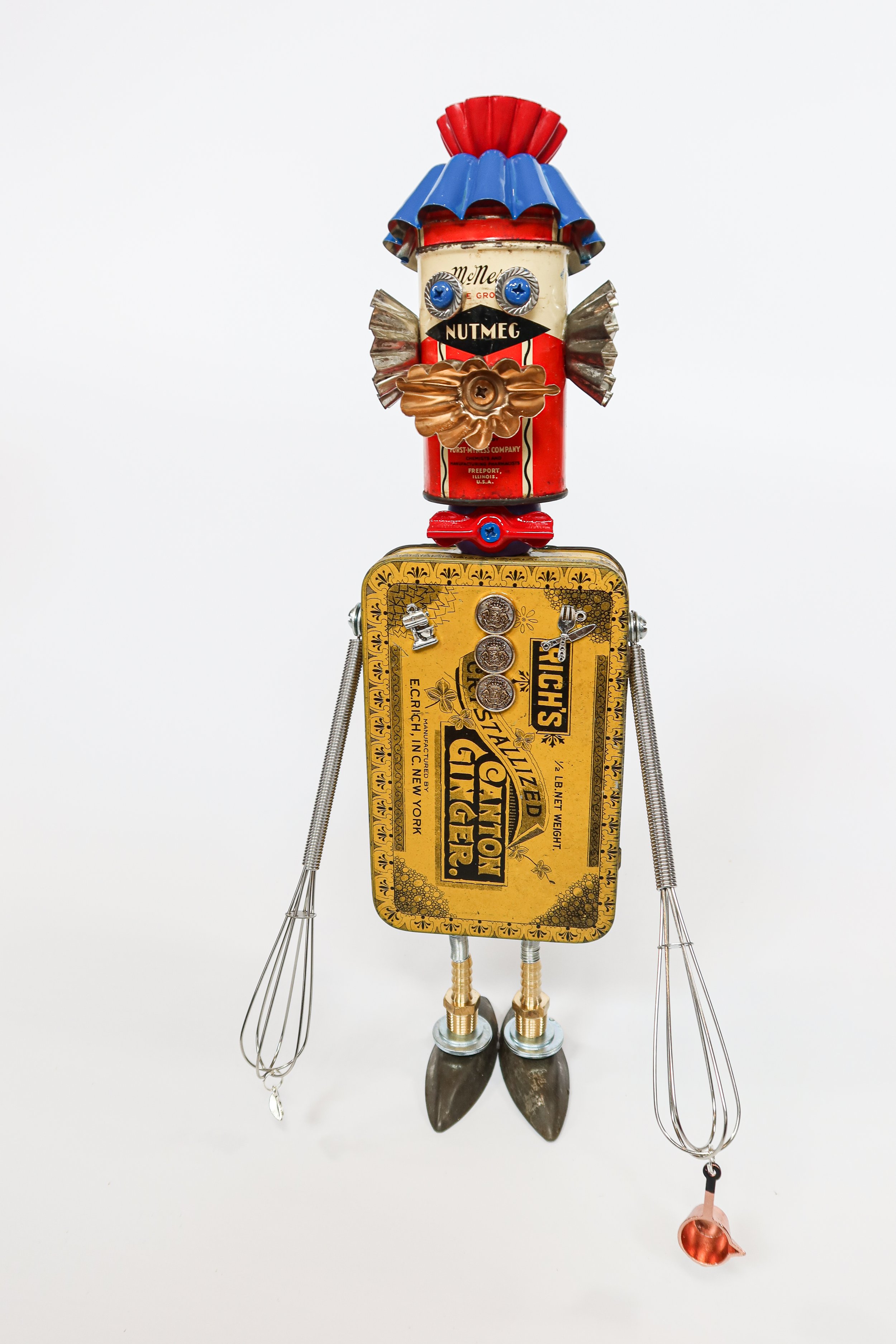SOLD. "The Candy Man Can"
15" X 7" X 7"