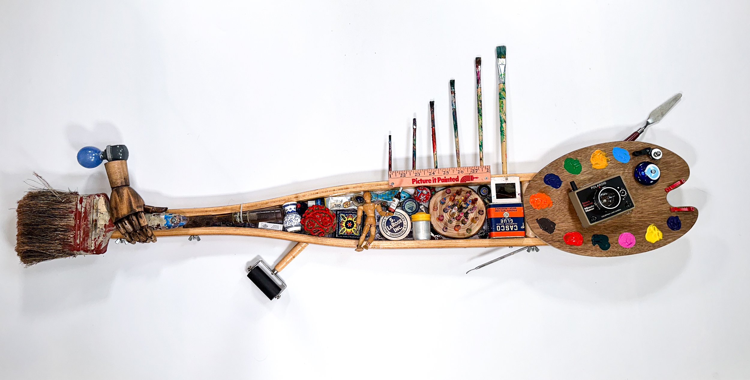 SOLD. "Artfish" 47" X 17" X 5".