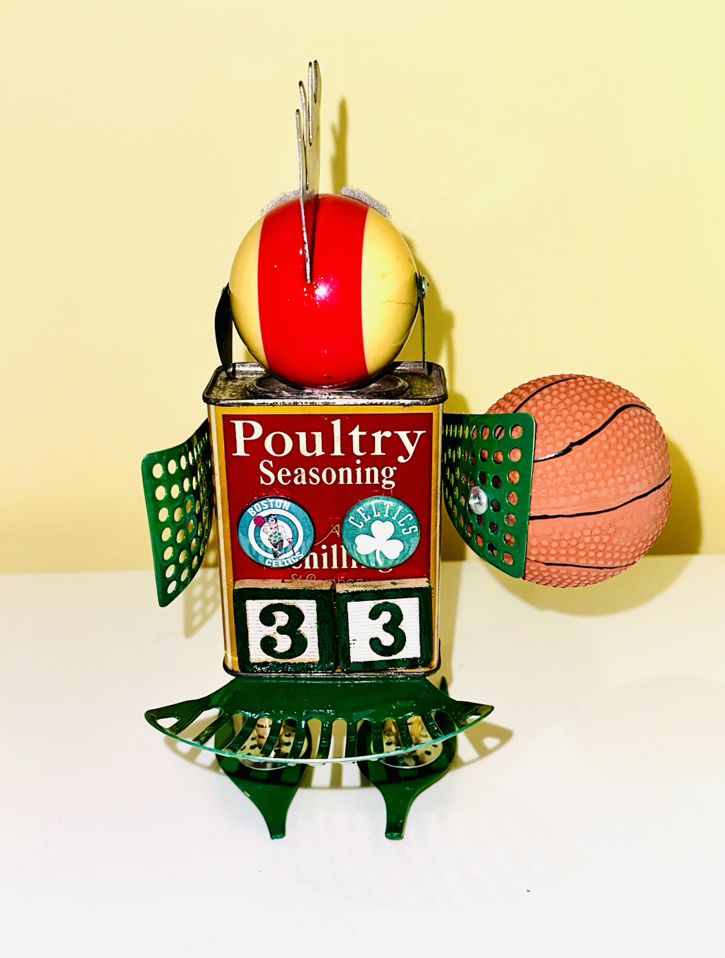 SOLD; Larry Bird Back View.