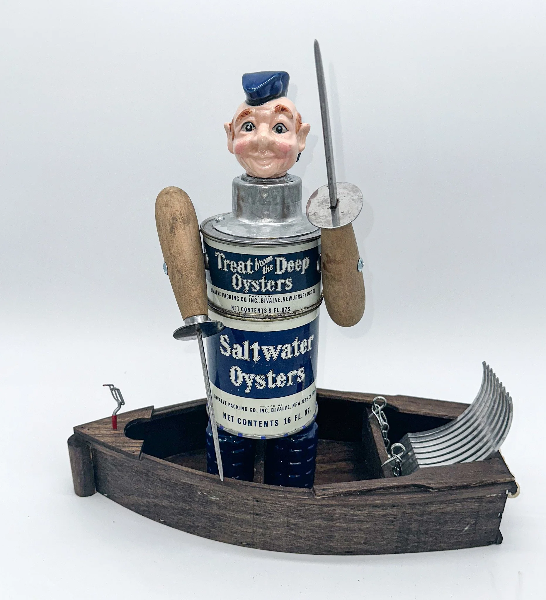 AVAILABLE Via Silent Auction at the Bivalve Ball, to Raise Funds for the Martha's Vineyard Shellfish Group. Link will be provided when the auction goes live!  "Aw Shucks" 14" X 14" X 7"