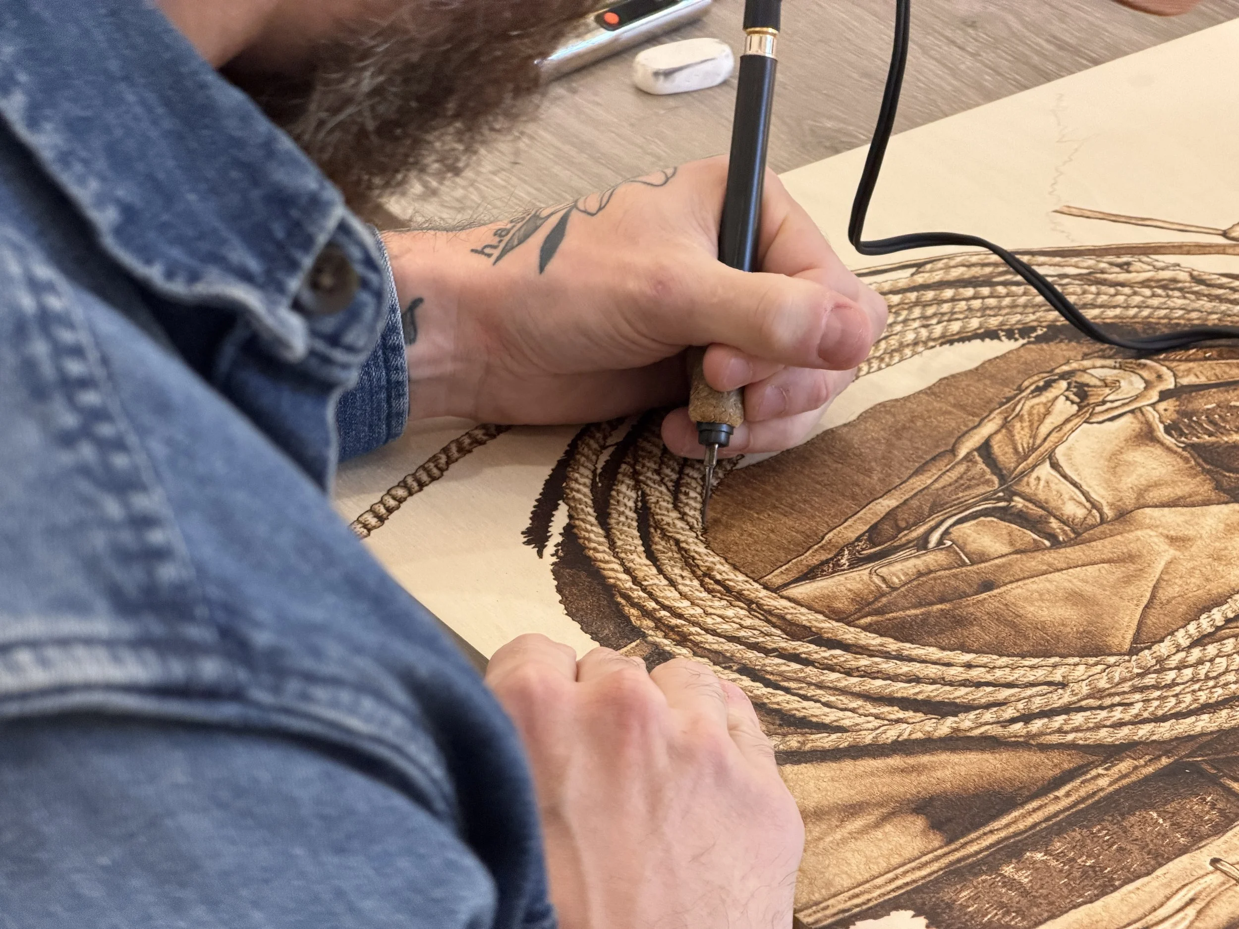 WHAT IS WOOD BURNING?
