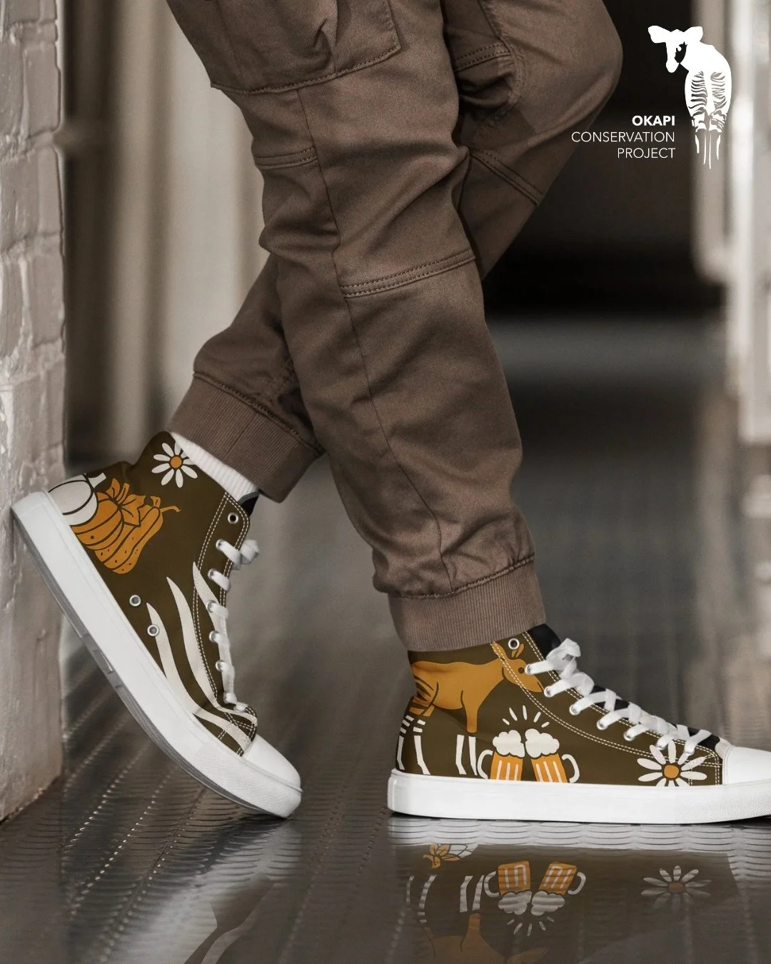 From steins to stripes &mdash; your Oktoberfest outfit just found its sole-mate. 😉 👟 Every step = support for okapis in the Congo.
🍻 Order yours today to get in time for World Okapi Day on October 18! Visit the link in our bio!