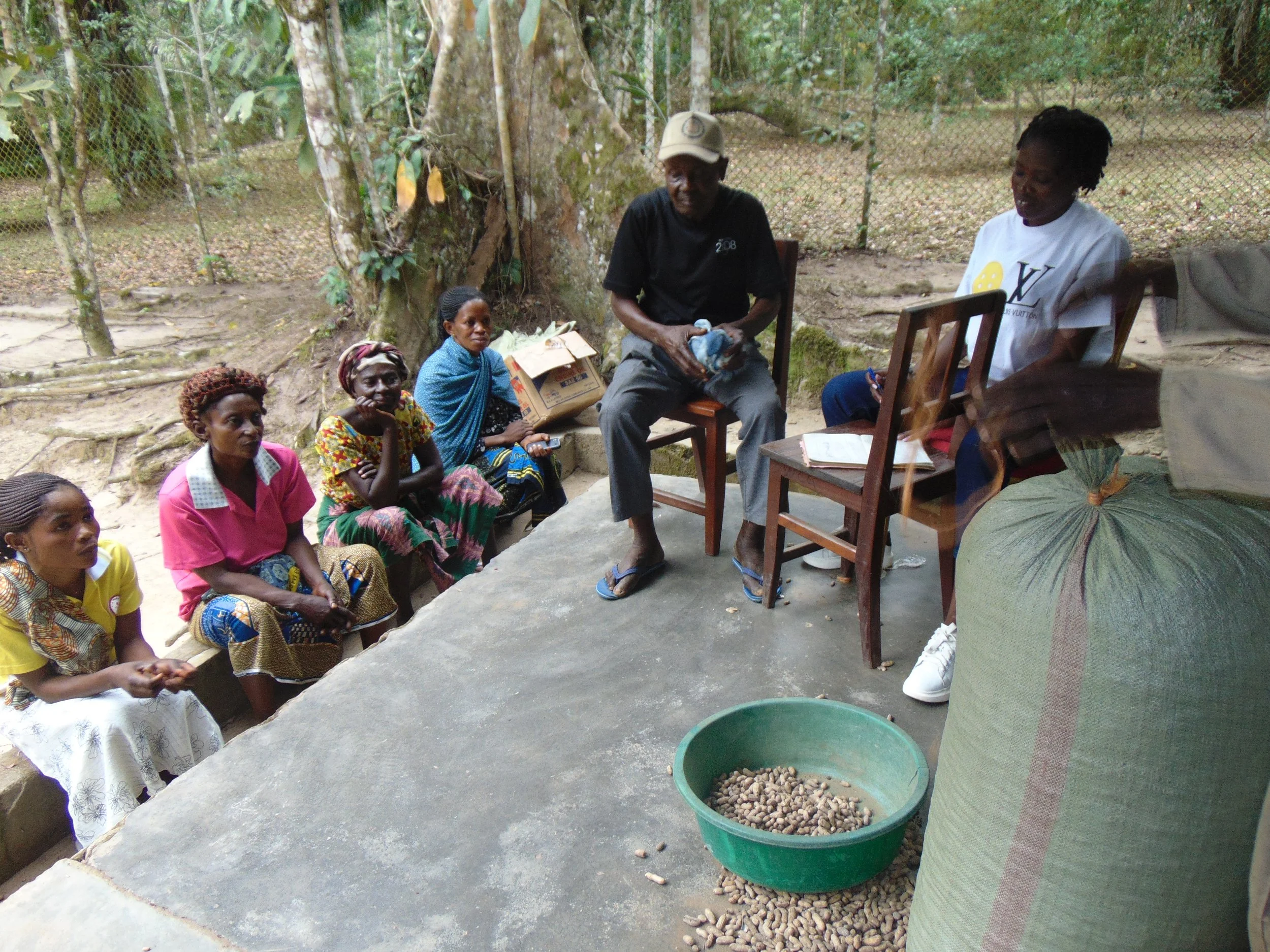 Talking Conservation with Farmers Inside the OWR