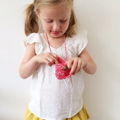 DIY: Little crochet money purses