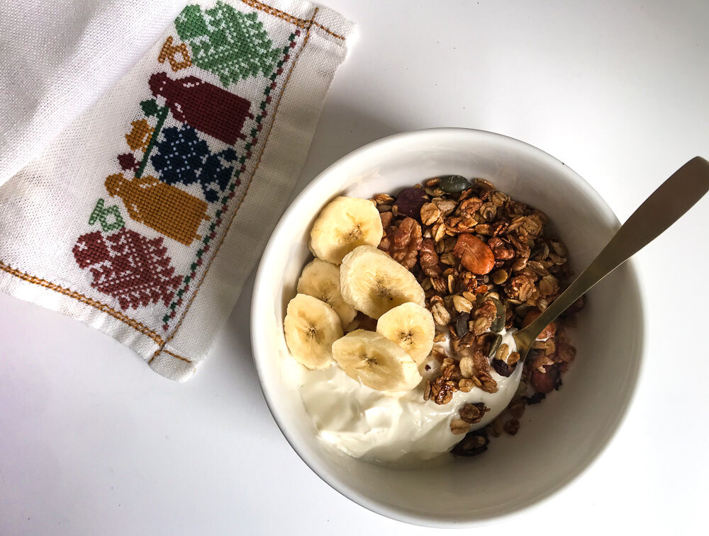 Crunchy nut granola -- here's my favourite recipe!