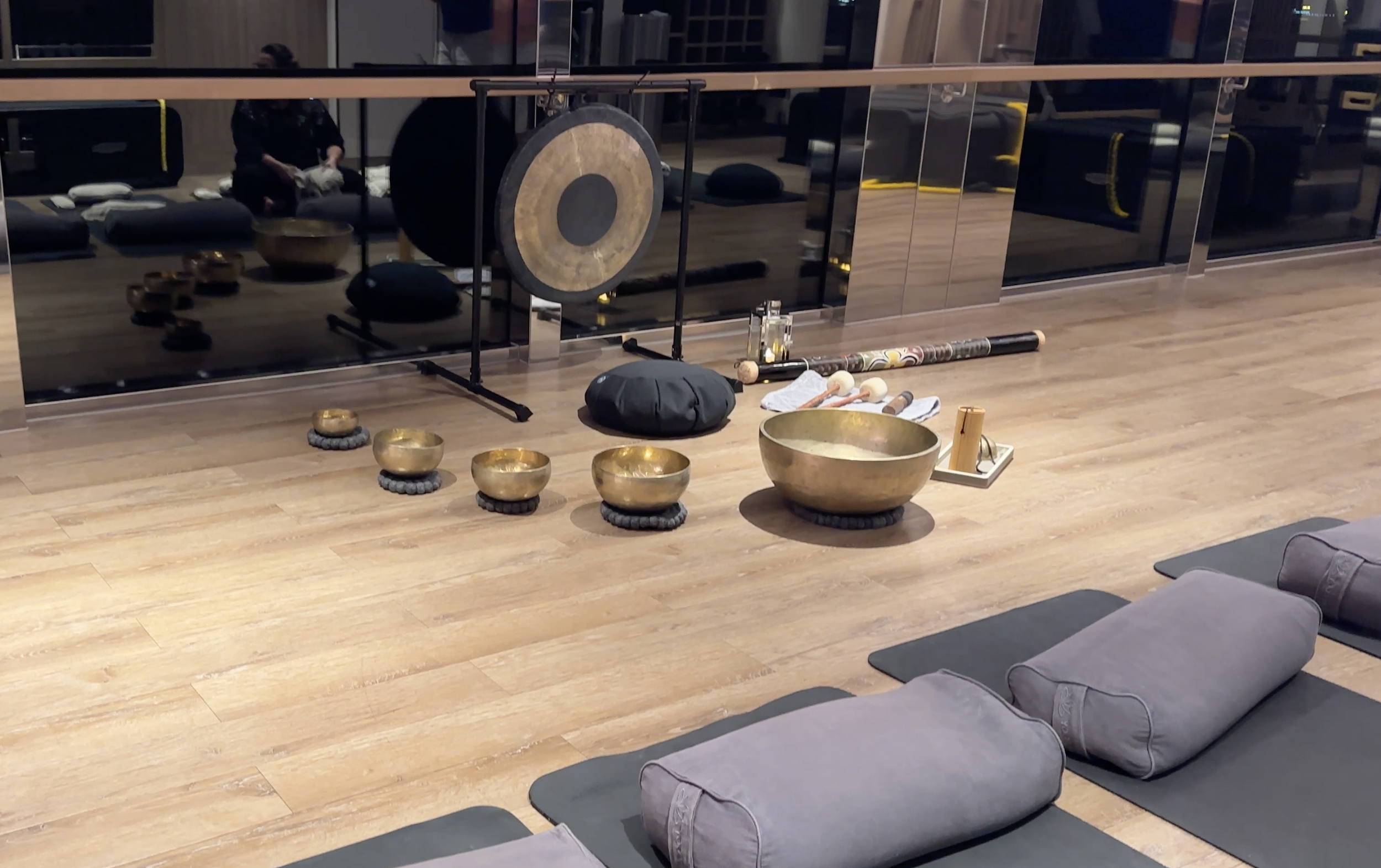 Ocean State of Mind sound healing class aboard Explora Journeys.