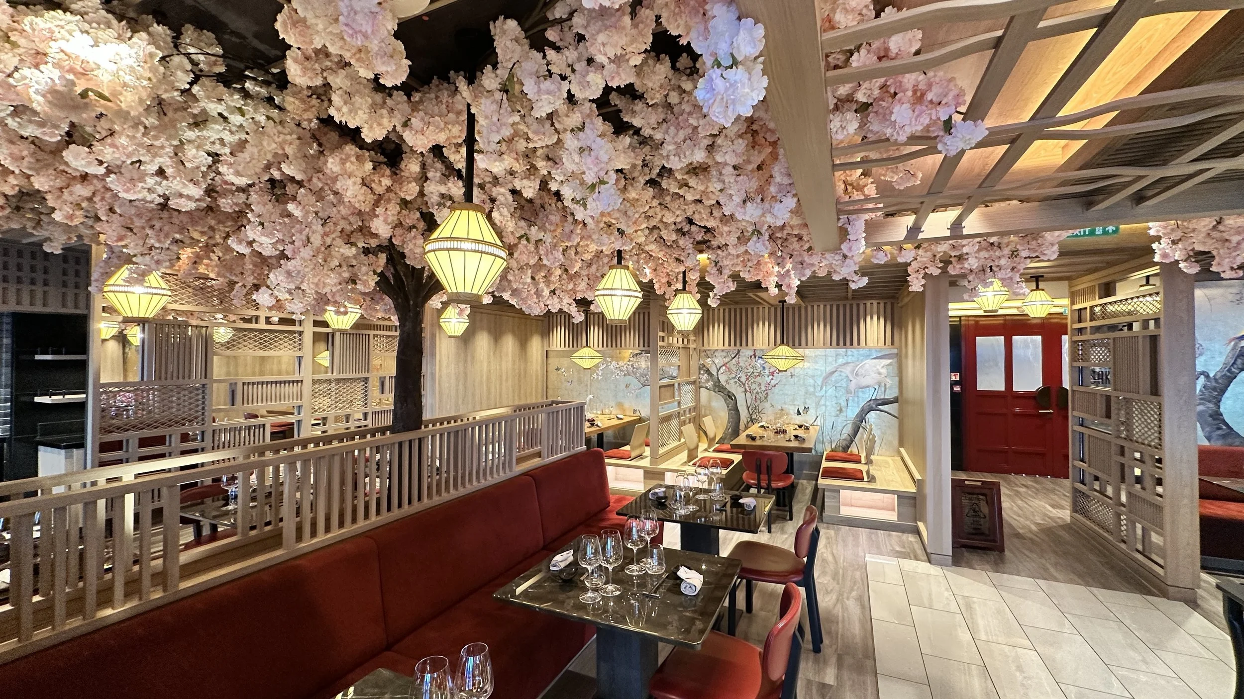 One of my favourite restaurants and dining experiences on Explora Journeys, Sakura.