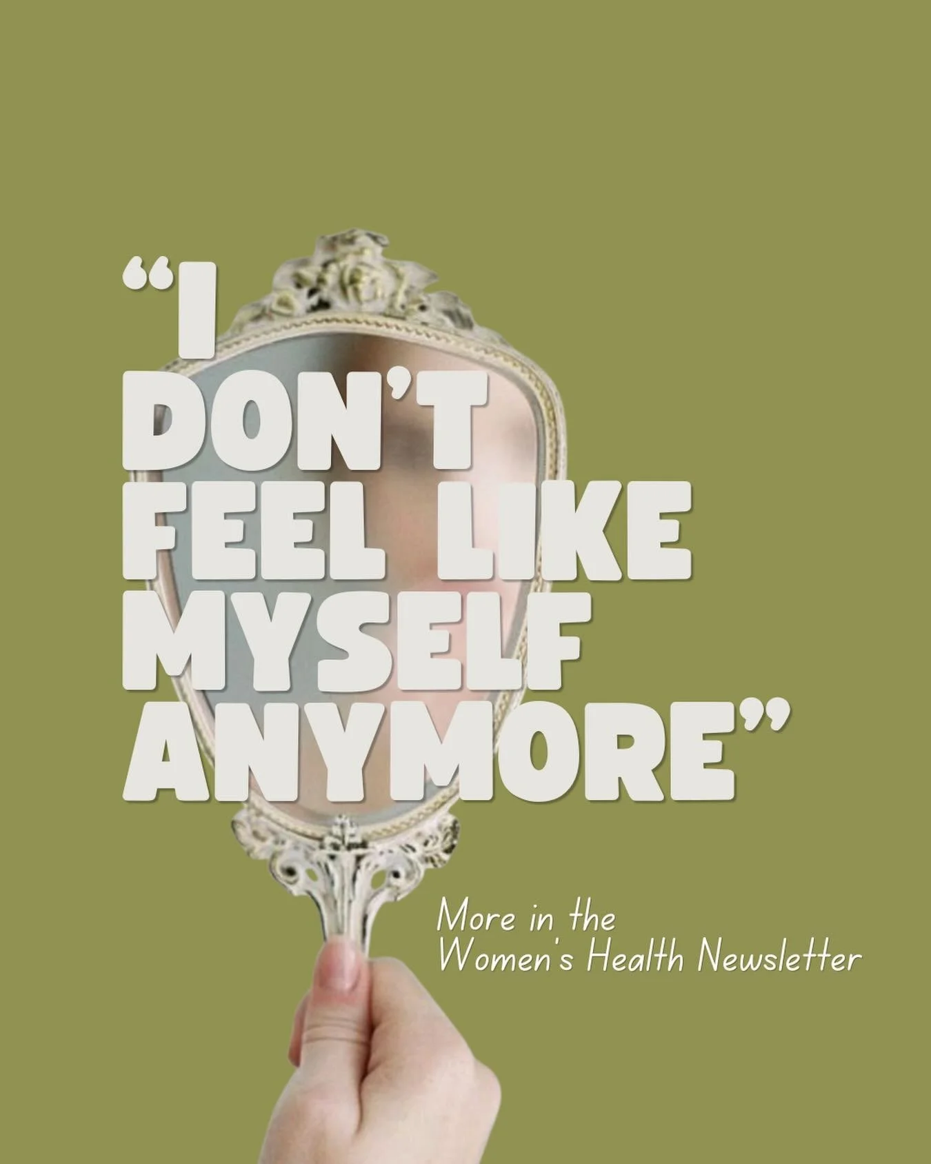 &ldquo;I don&rsquo;t feel like myself anymore.&rdquo;

So many women say this before they realize their hormones, stress, sleep, and nervous system have been asking for support for a while.

This week&rsquo;s women&rsquo;s health newsletter goes deep