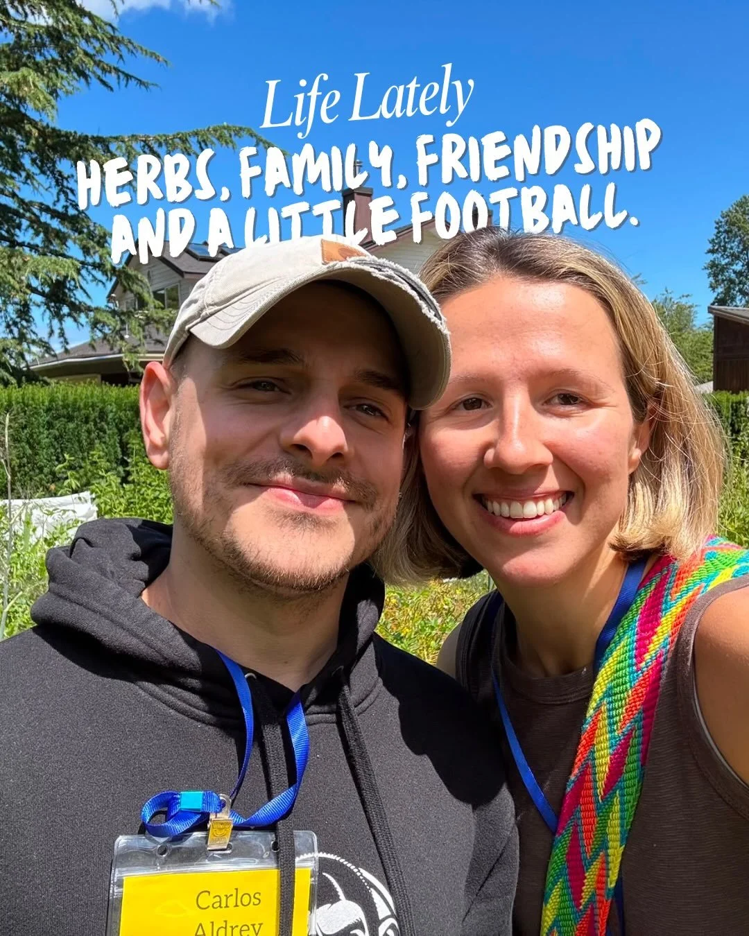 Life lately has been full of the things that keep me grounded 🤍

Fermenting food with friends, finding medicine growing in unexpected places, celebrating love, spending time with my parents, gathering herbs on the island with my partner in crime, an