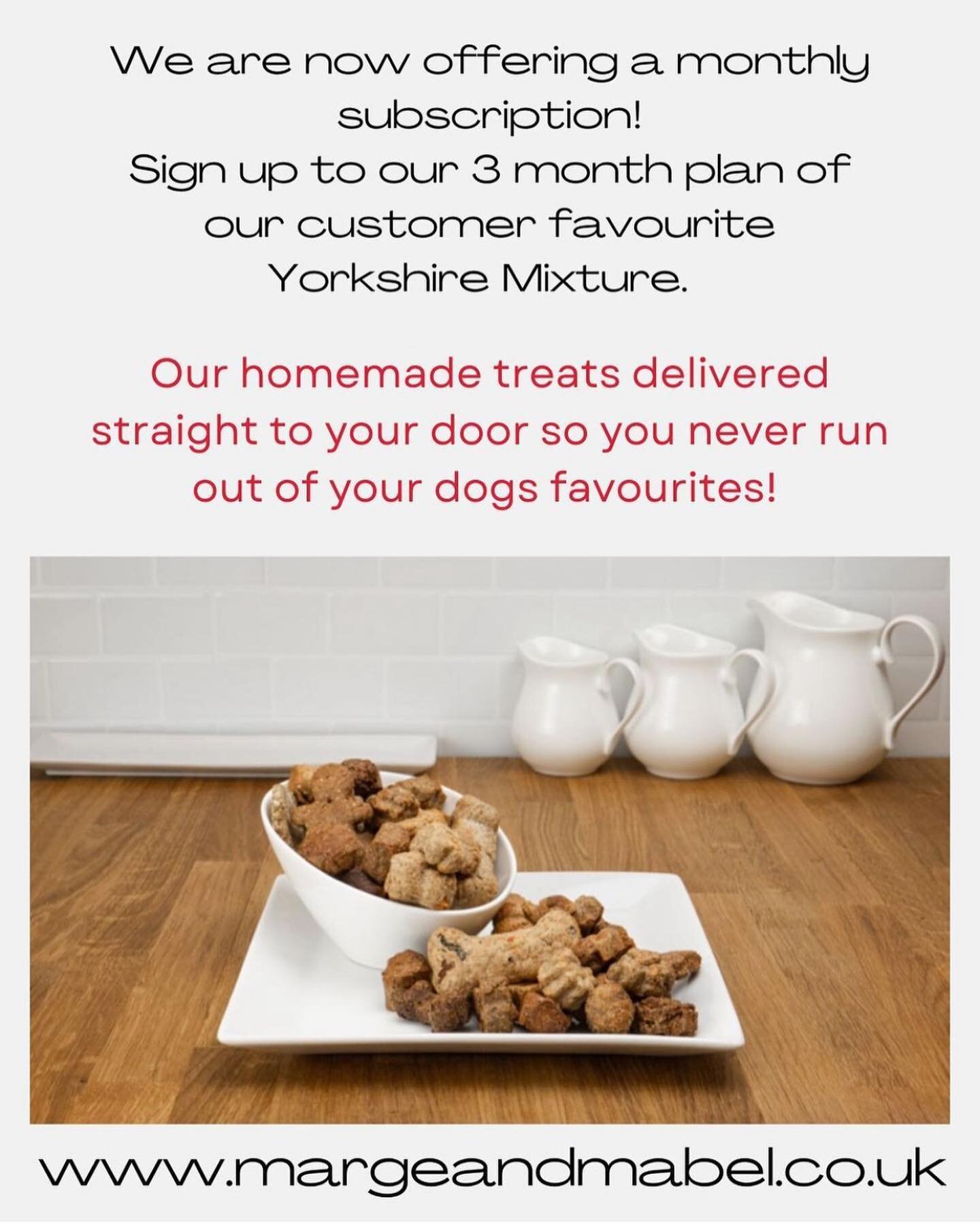 Sign up to our 3 month subscription plan to receive our customer favourite &lsquo;Yorkshire Mixture&rsquo; to get delivered direct to your door. 

Free delivery - try now with 20% off your first box use code TREATS20

Plus the first 20 people to sign