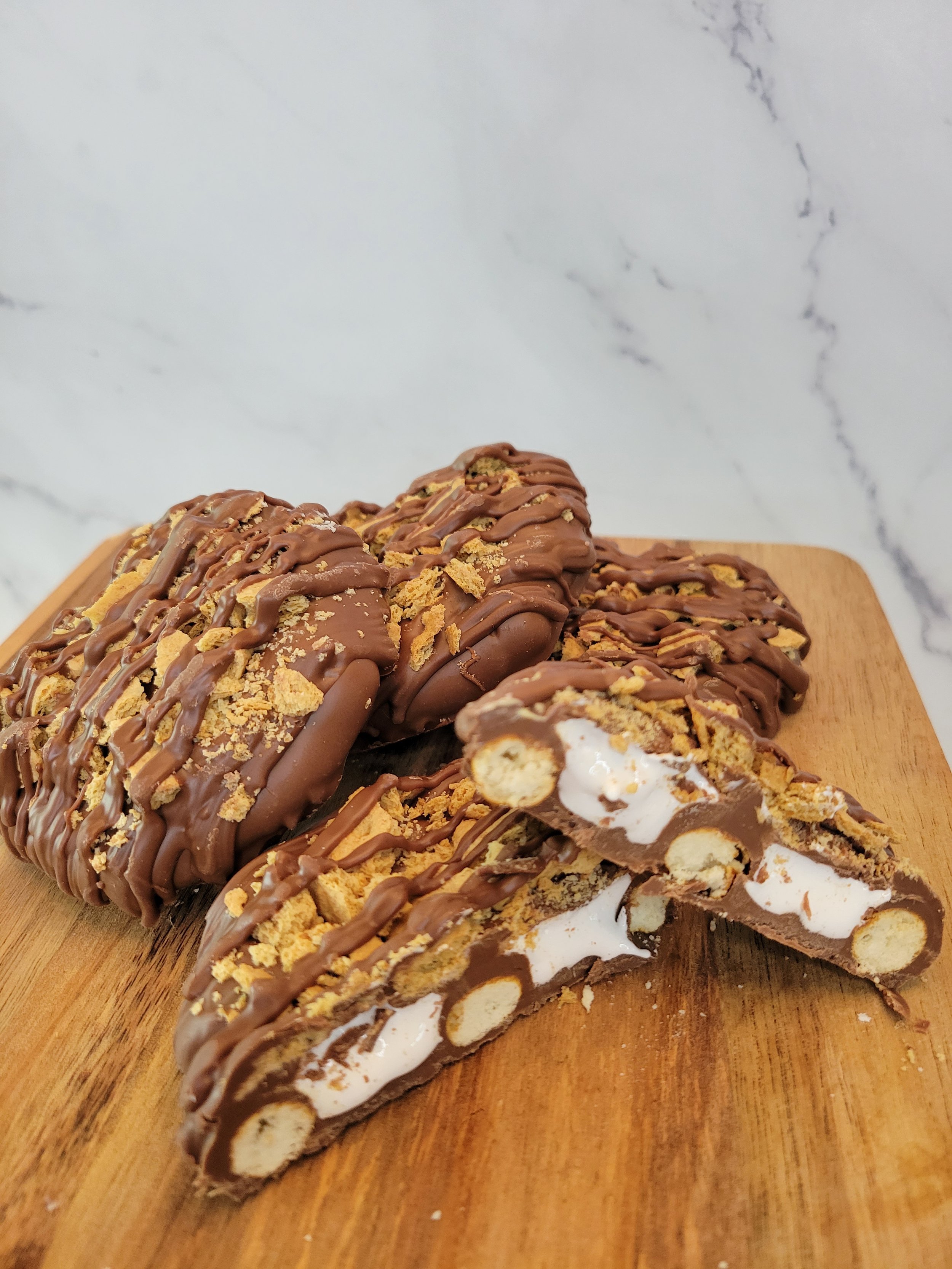 Milk Chocolate Smore Pretzel