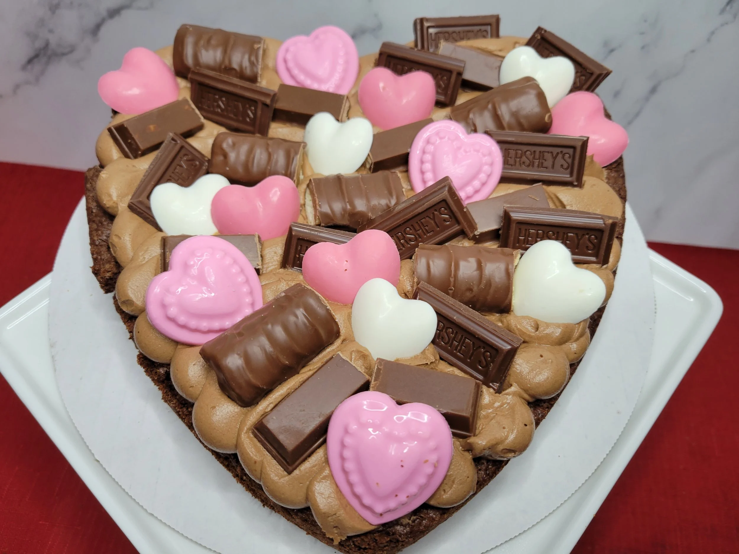 Heart Shaped Brownie