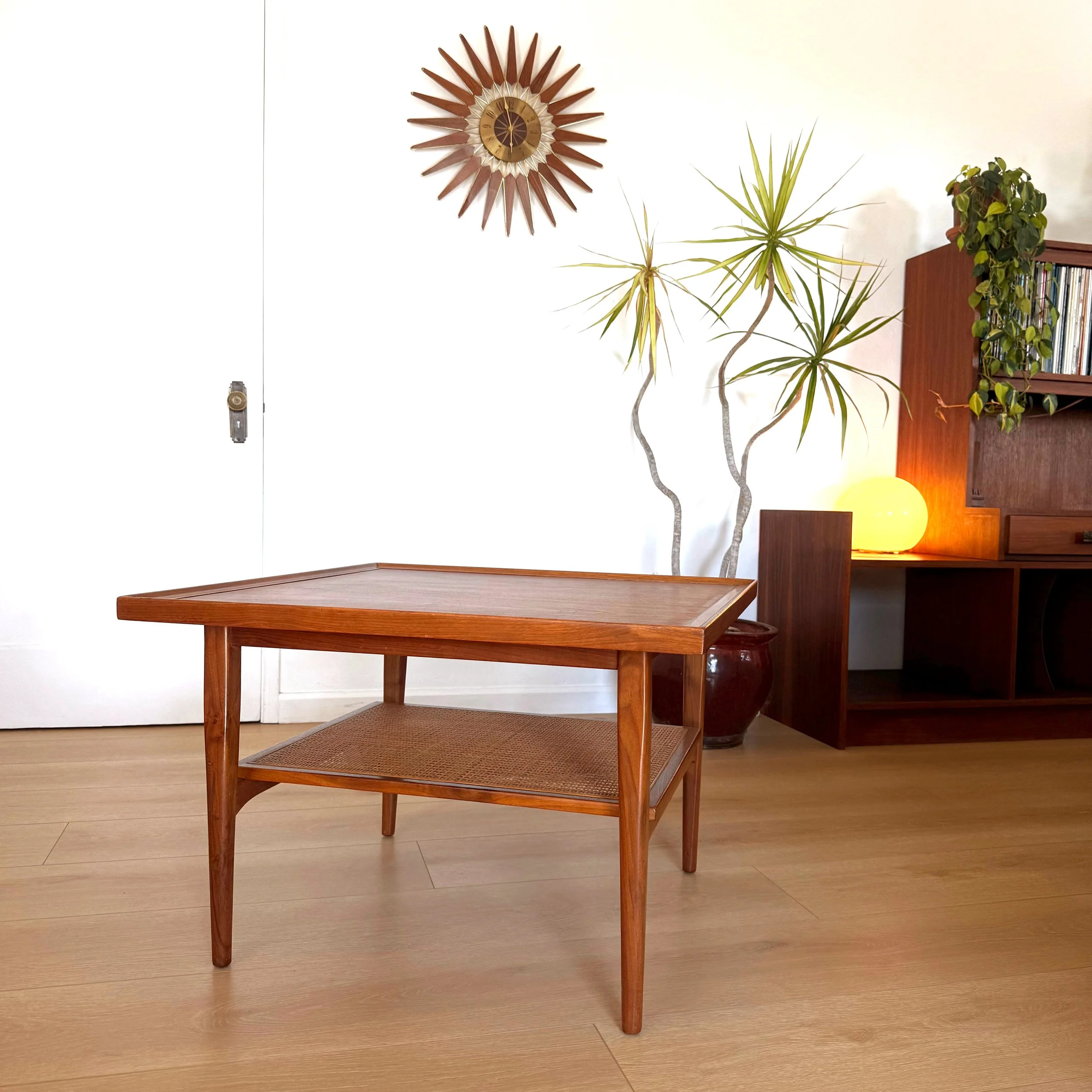 Mid Century Vintage Square Coffee Table - by Kipp Stewart for Drexel