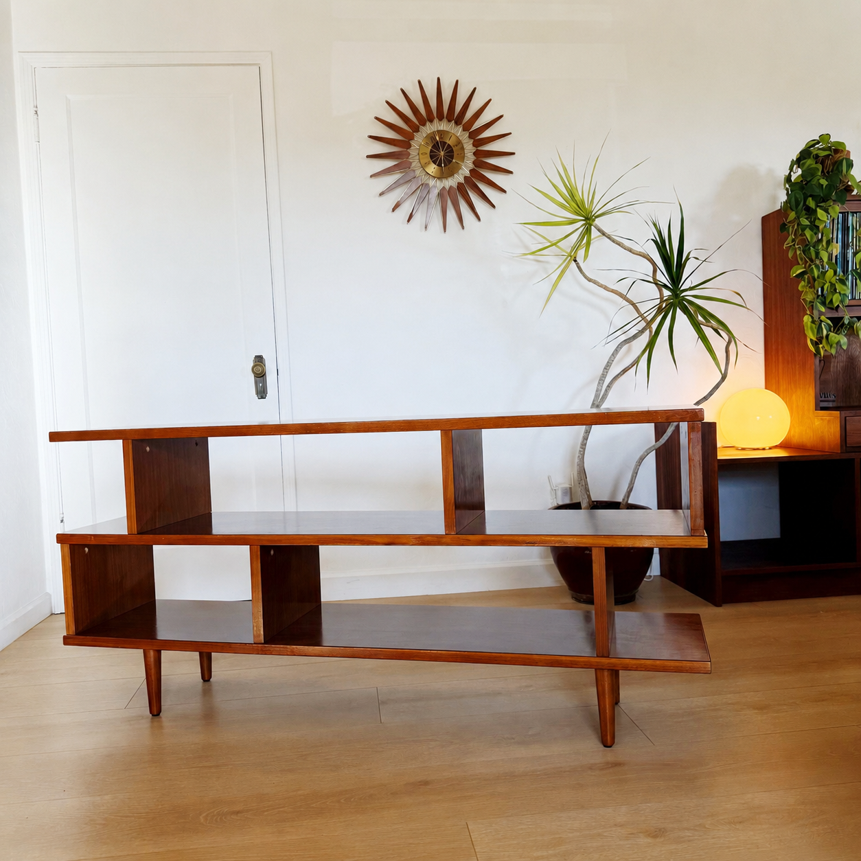 Mid Century Style Bookcase / Tv Stand