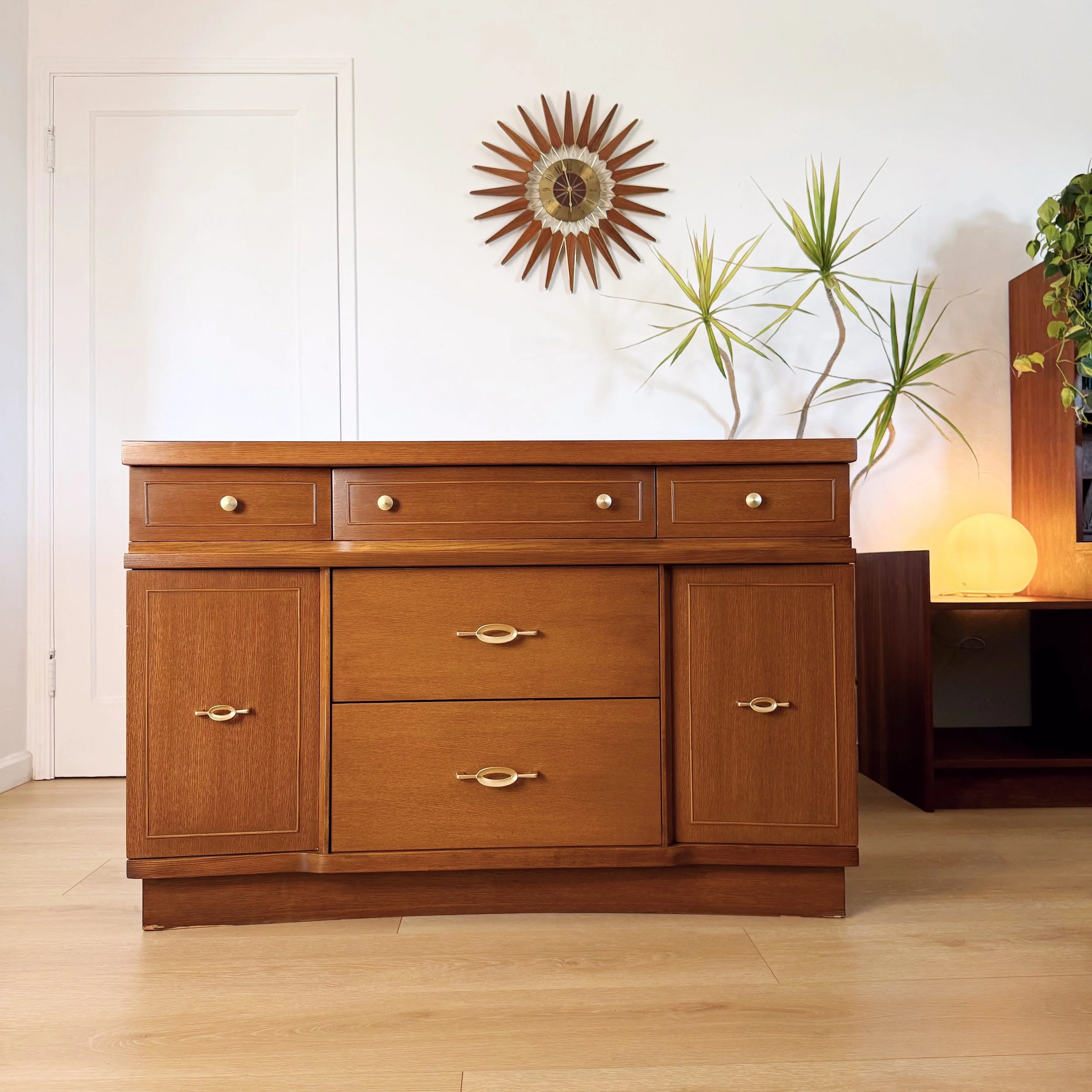 1960s Vintage Credenza Cabinet by Stanley Furniture