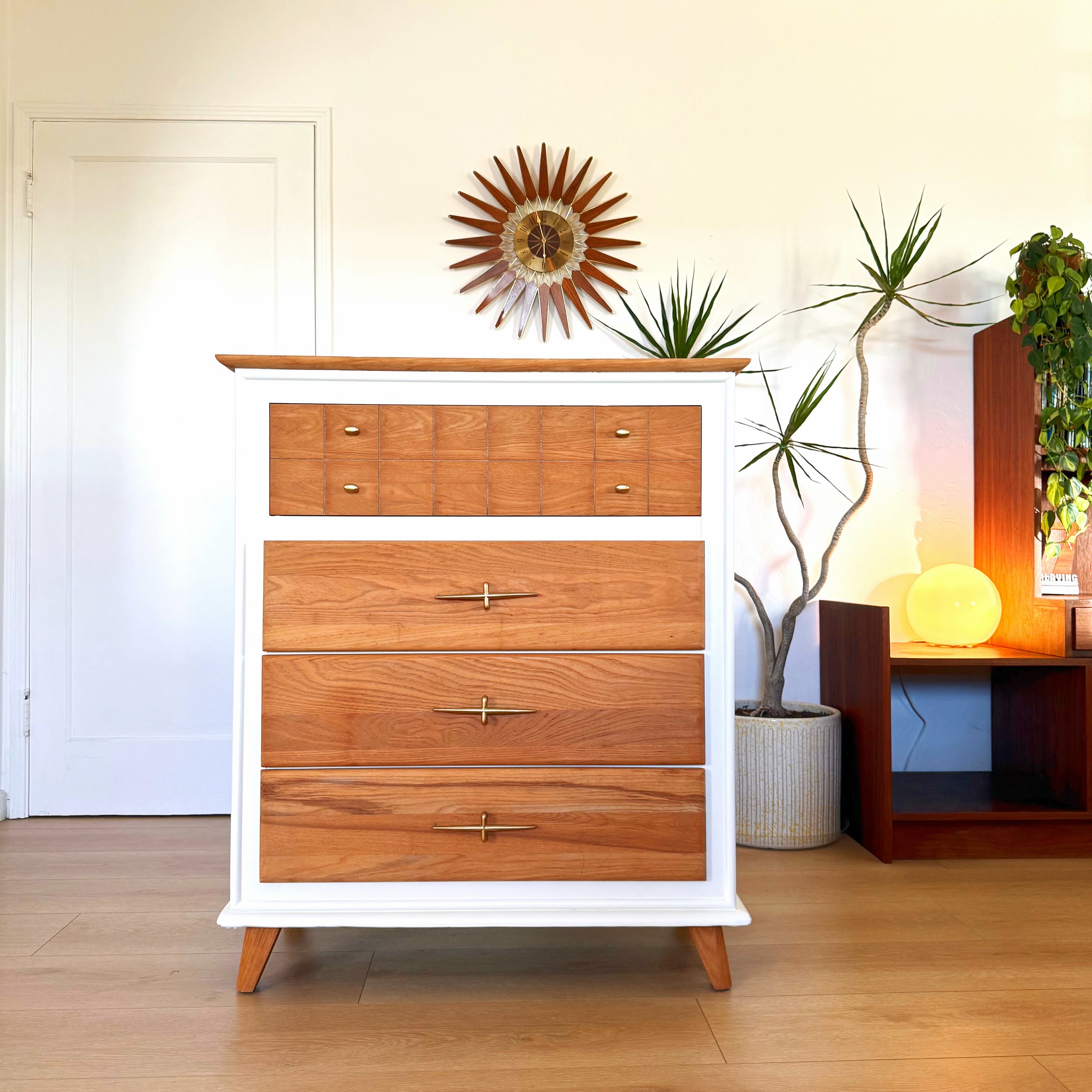 Mid Century Vintage Dresser by L.A. Period