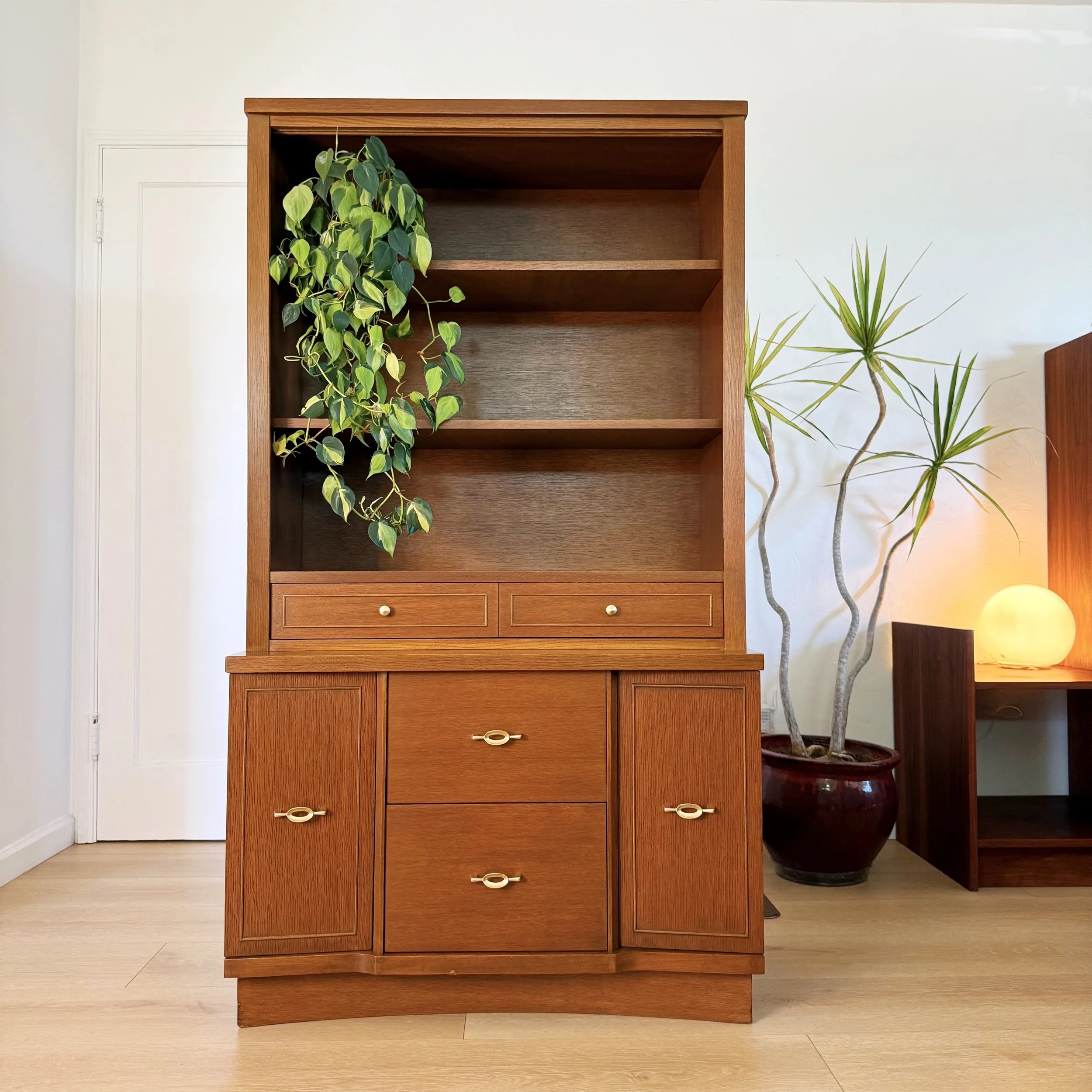 1960s Vintage Hutch by Stanley Furniture