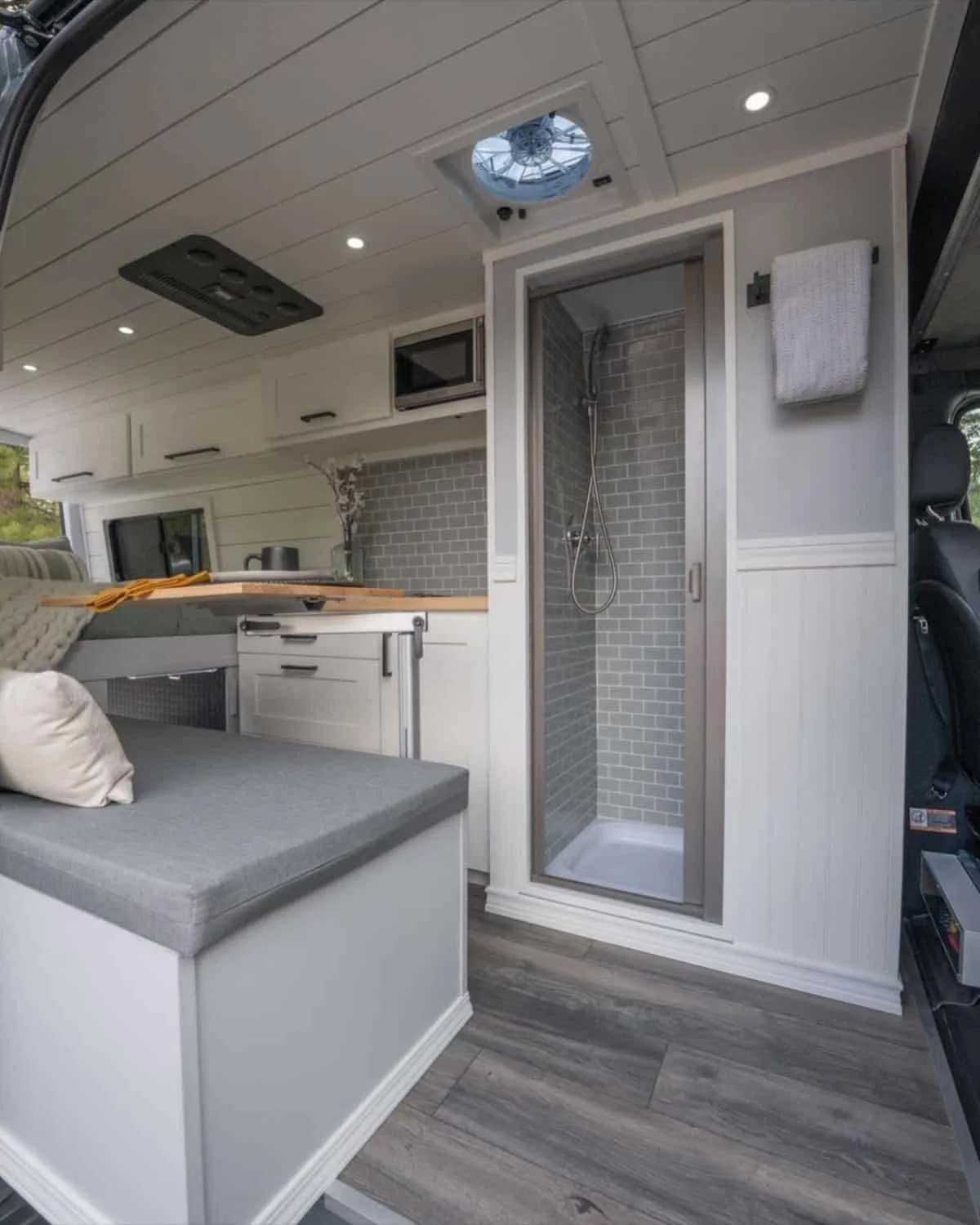 Should You Include a Shower in Your Camper Van? The Debate Is Over.