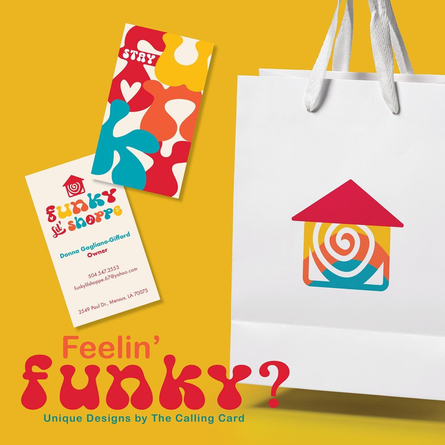 We can turn any mood into a brand that reflects the &ldquo;true you&rdquo;. Our friends at Funky Lil&rsquo; Shoppe agree! 💃