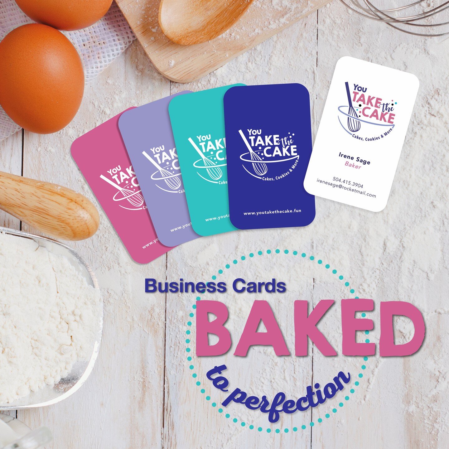 Kick off your new business with a stunning logo and business cards to match. With unique designs and specialty business cards for any taste, at The Calling Card you can have your cake and eat it too 🧁🍰....

Visit our website to order yours!