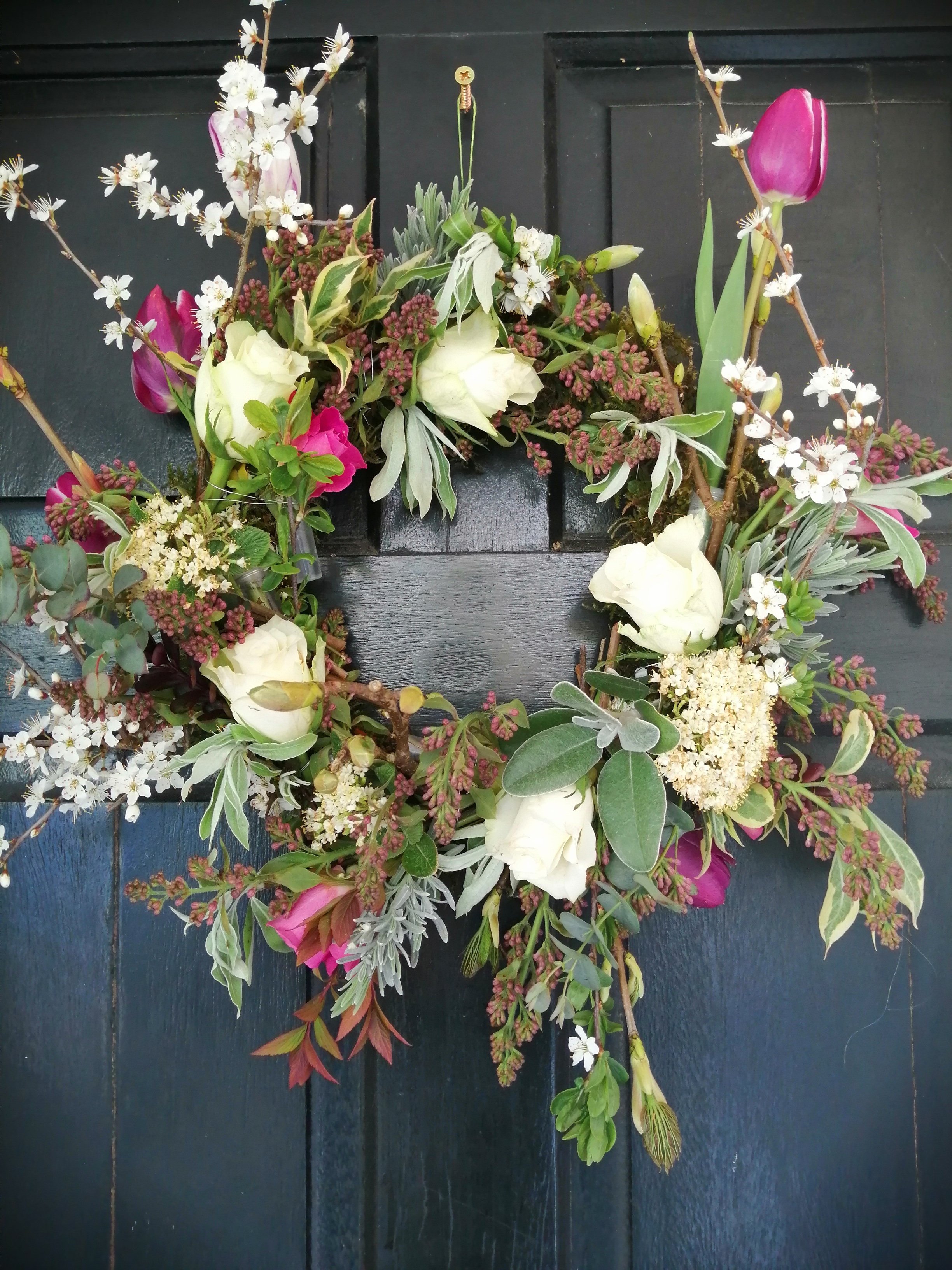 An Easter Wreath from last year.....hope of things to come!