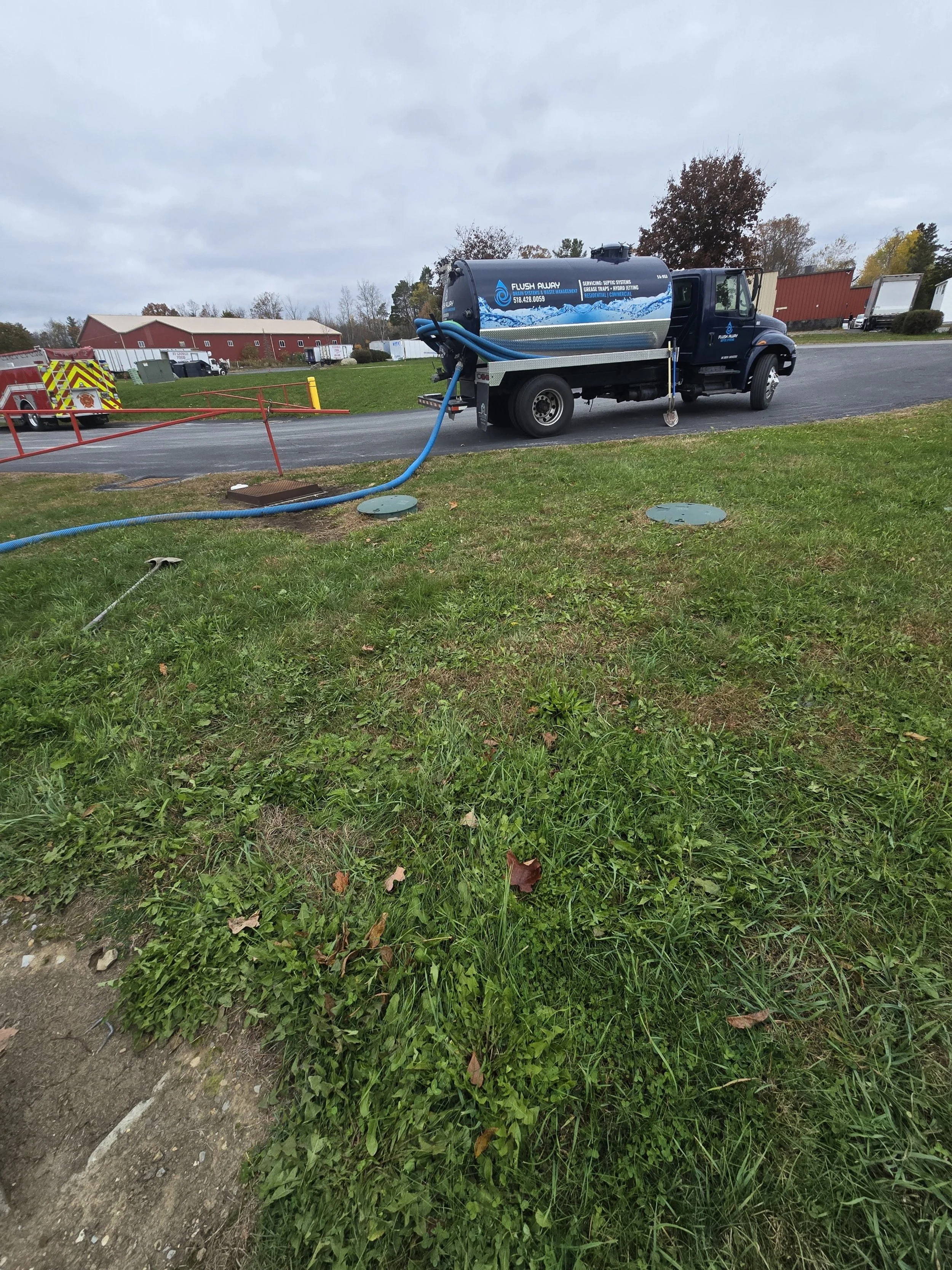Pumping commercial septic
