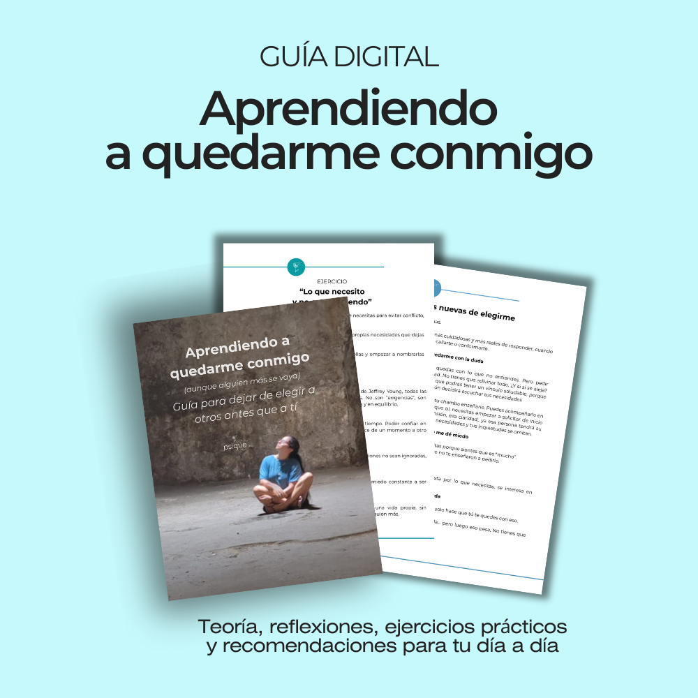 Aprendiendo a quedarme conmigo