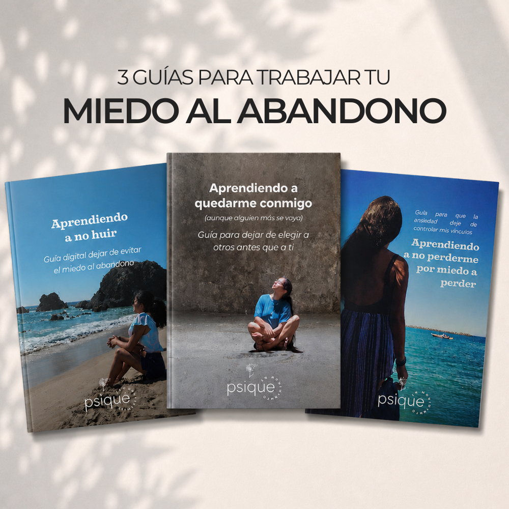 Bundle de 3 guías - Miedo al abandono