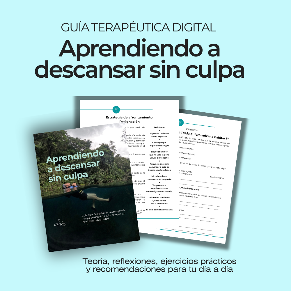 Aprendiendo a descansar sin culpa