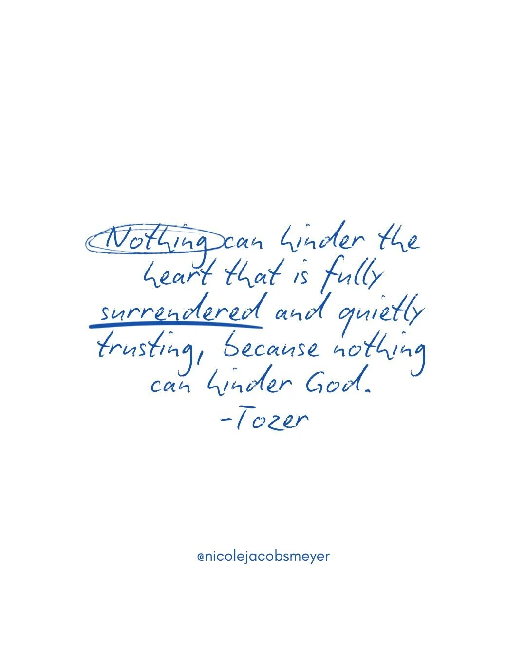 Puppies are officially 1️⃣ week old 🤍 

While it&rsquo;s been a great week, so much has been out of my control! I was reminded of this quote I read from Tozer: &ldquo;Nothing can hinder the heart that is fully surrendered and quietly trusting, becau