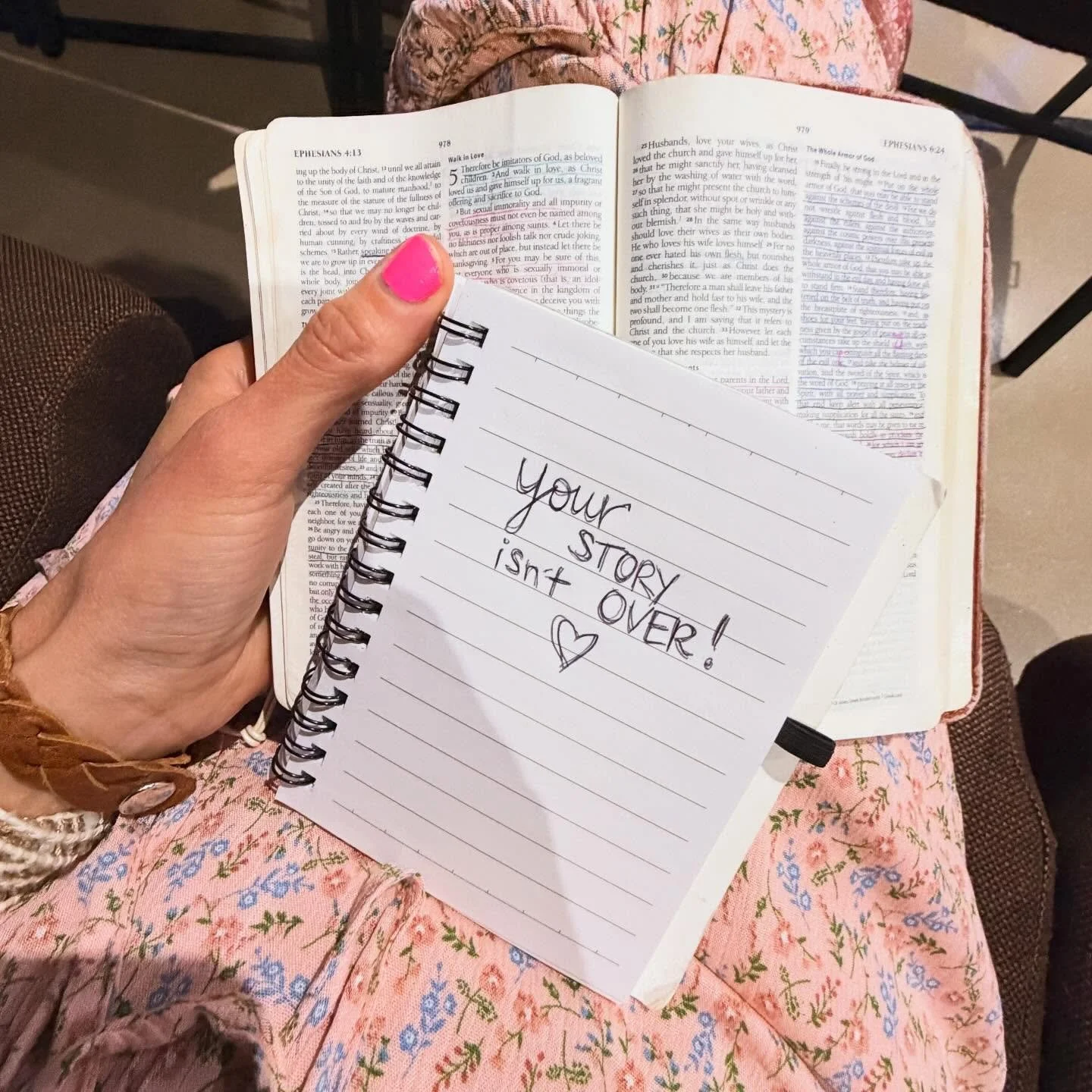 Your story isn&rsquo;t over and God is not finished writing it.

This is for the one who feels alone&hellip; 
for the one desperate for answers&hellip; 
for the one who is tired of trying, tired of hoping, and tired of being hurt&mdash;again.

I know