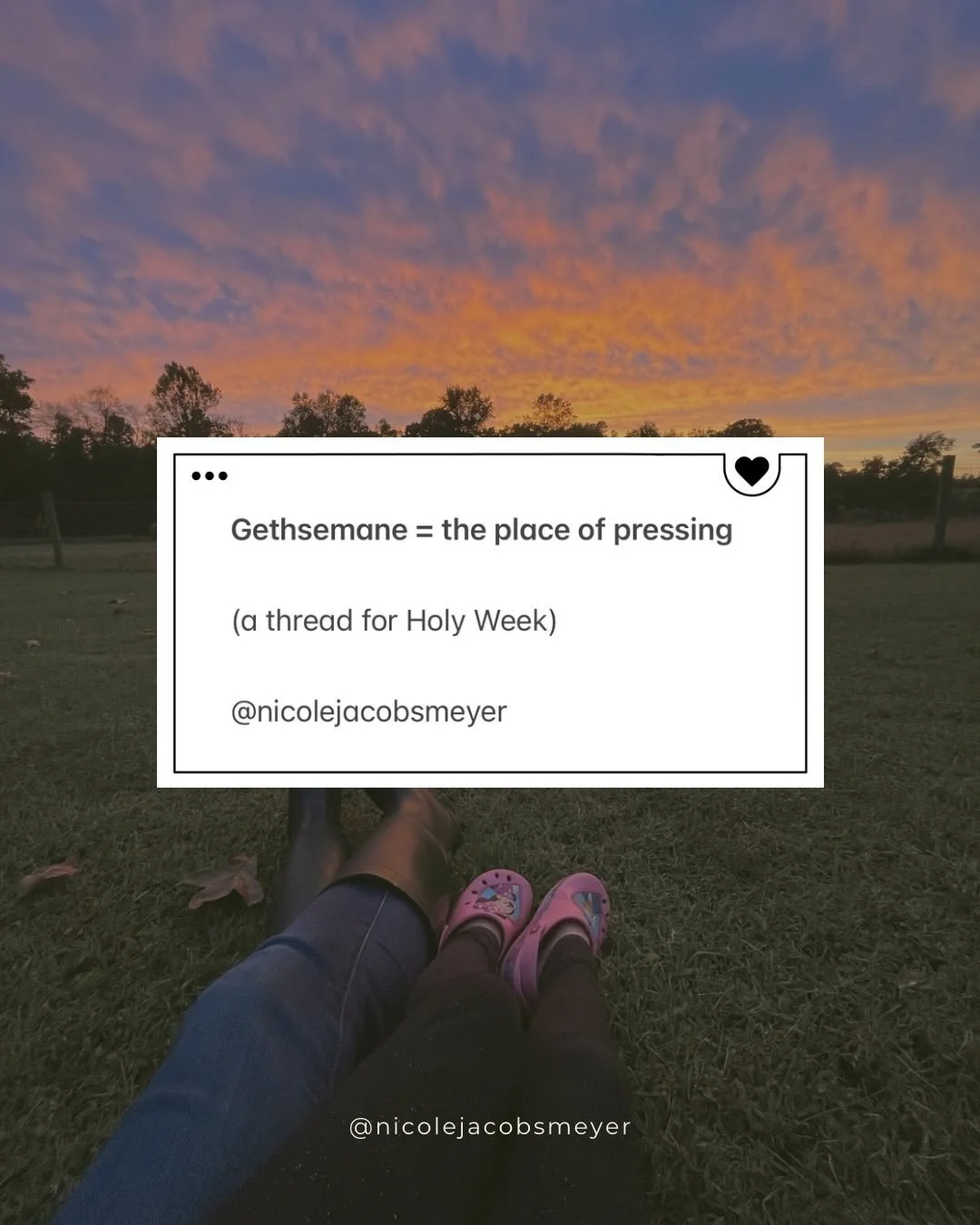 We love the idea of God&rsquo;s will&mdash;until it requires our surrender. 

Jesus didn&rsquo;t avoid the pressing. He entered it. 
He felt the weight. He asked honestly. 
And then He chose obedience anyway. 

Gethsemane reminds us: 
Surrender isn&r