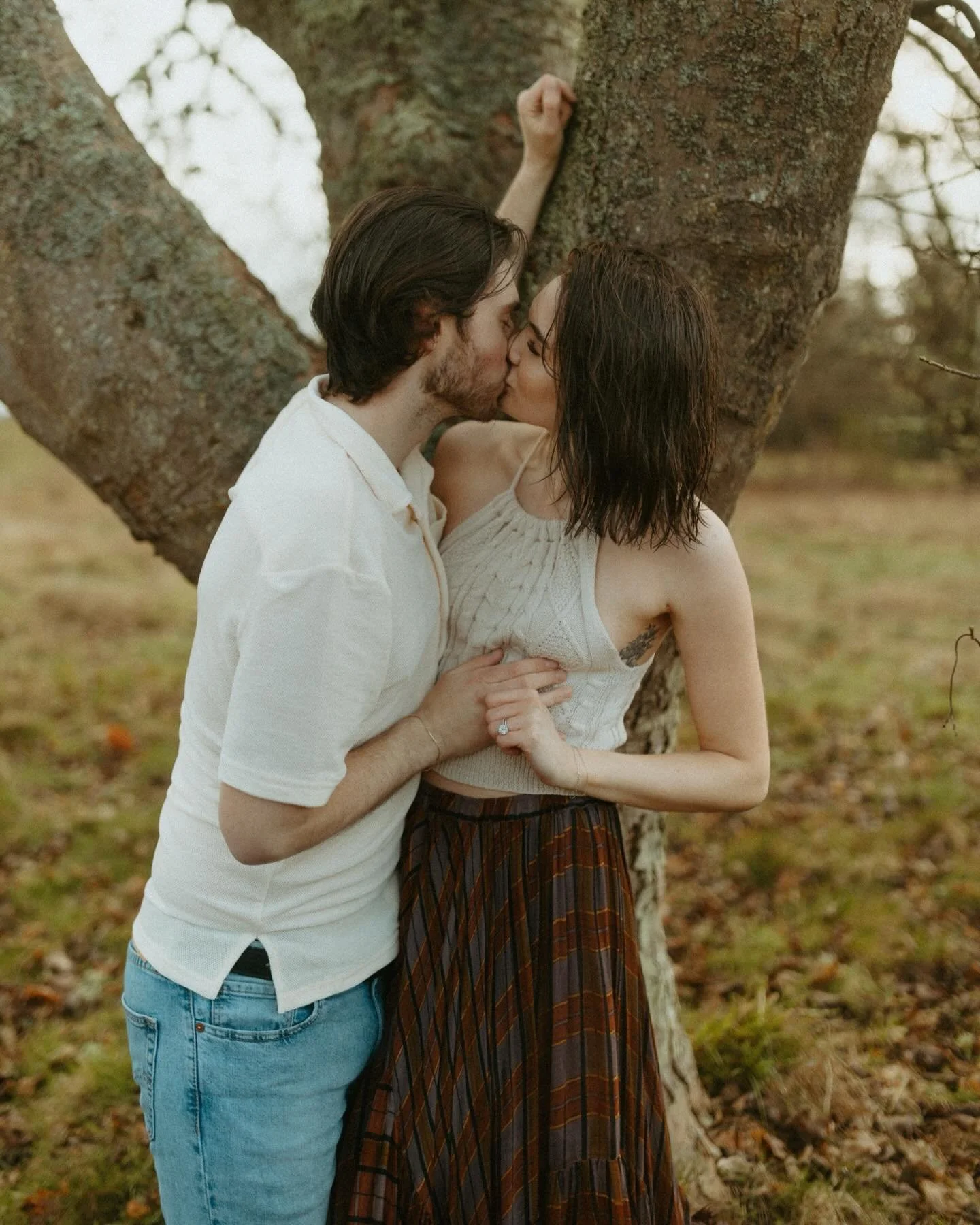 Rainy sessions are so underrated imo. 

We had planned a coastal lighthouse shoot this day, but the universe had other plans. The winds were insane, the rain was wild, and the vibes ended up being the most rom com I&rsquo;ve ever experienced. 

Don&r
