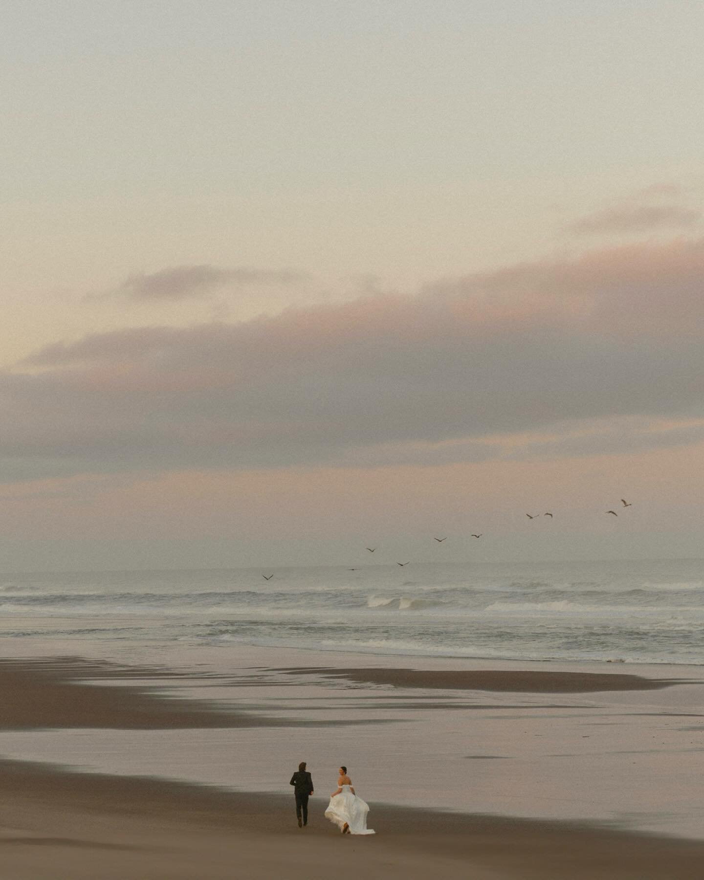 Sunrise on the Oregon Coast 🌊

A morning dripping in pink light, birds soaring above as the world woke up. Waves crashing on the abandoned sand. It was something out of a daydream. 

Quiet mornings are always worth the wake up call. The stillness is