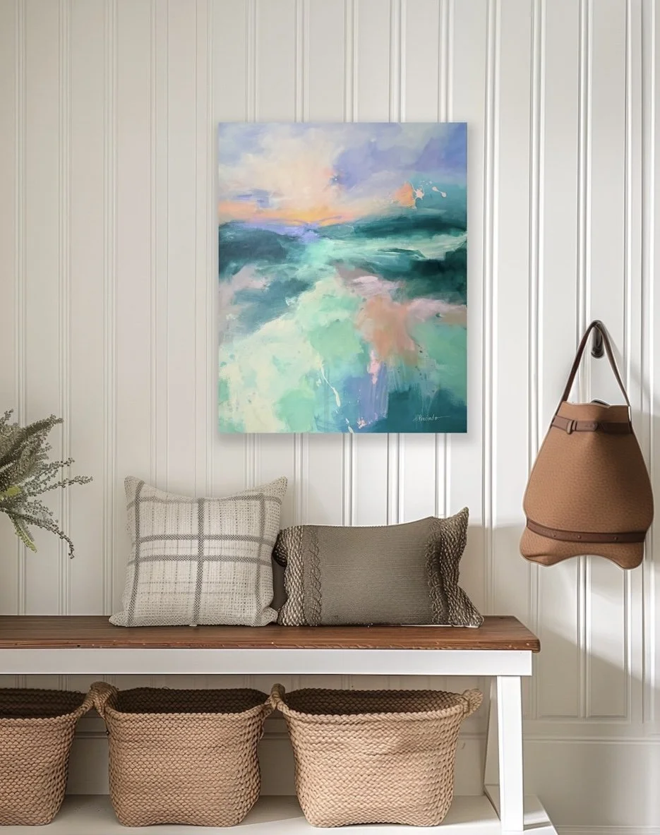 Coastal theme original art