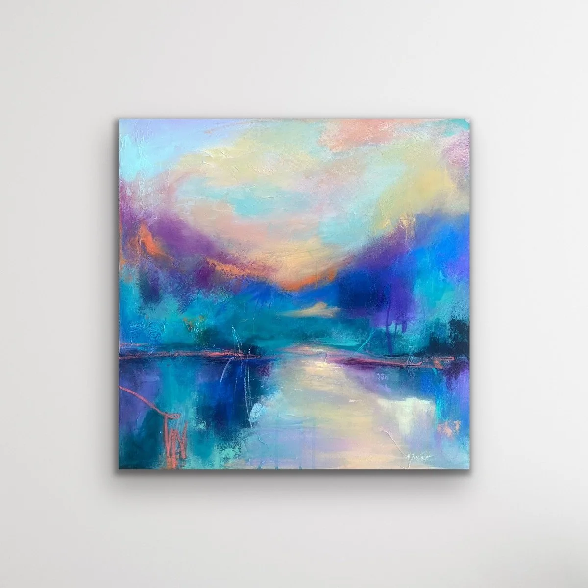 One of my cherished paintings &quot;I've Been Here Before&quot; has garnered praise, but its perfect home is still waiting. 

Come see this and other beautiful paintings September 20 &amp;21 st at #Artwalksd Carlsbad, I&rsquo;ll be in booth G1. See y