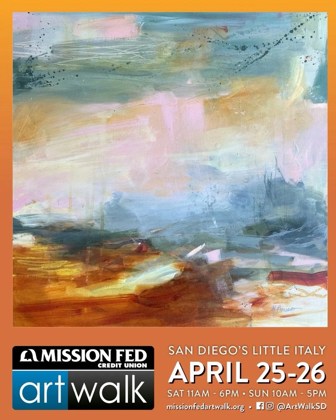 I am so honored to share that out of 250 artists at this year&rsquo;s ArtWalk Little Italy, I&rsquo;ve been selected as one of their featured artists 🧡

SCROLL THROUGH, this is just a glimpse of a few art pieces I&rsquo;ll be bringing&hellip; there&