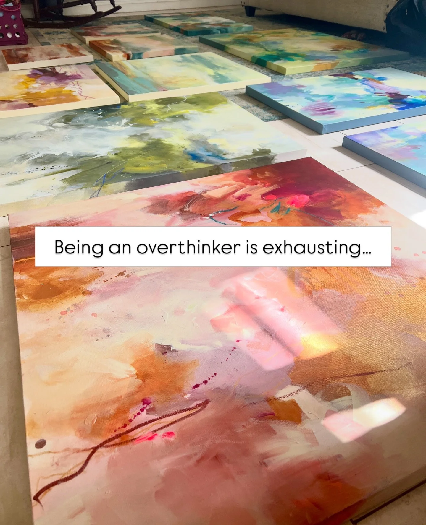 Curating @artwalksd  got me like&hellip;

Even though some overthinking may be involved in preparing for a show, it&rsquo;s always a fun and exciting process.

#sandiegoart #artcollecting #fineartfestival #supportlocalartist #socalart