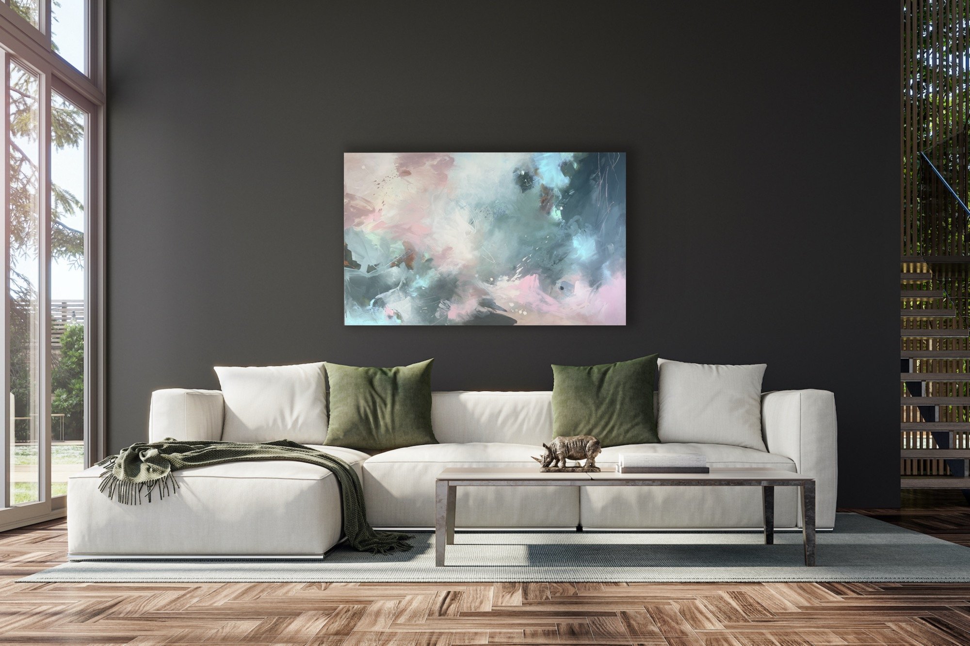Large art for your living room by Karla Preciado