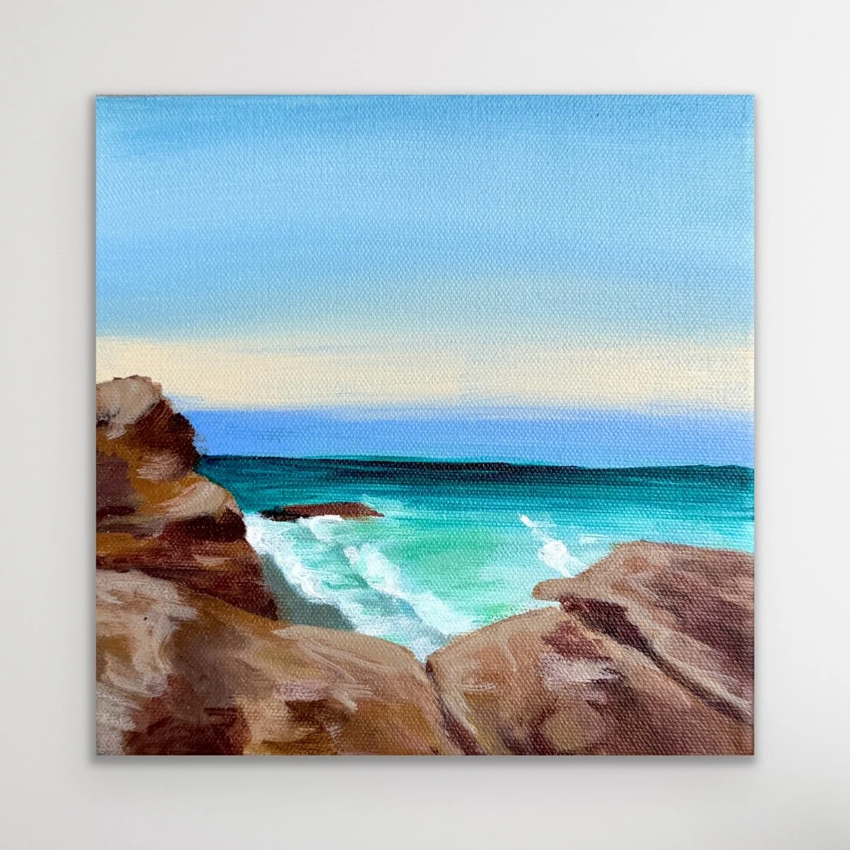 Coastal wall art by Karla Preciado
