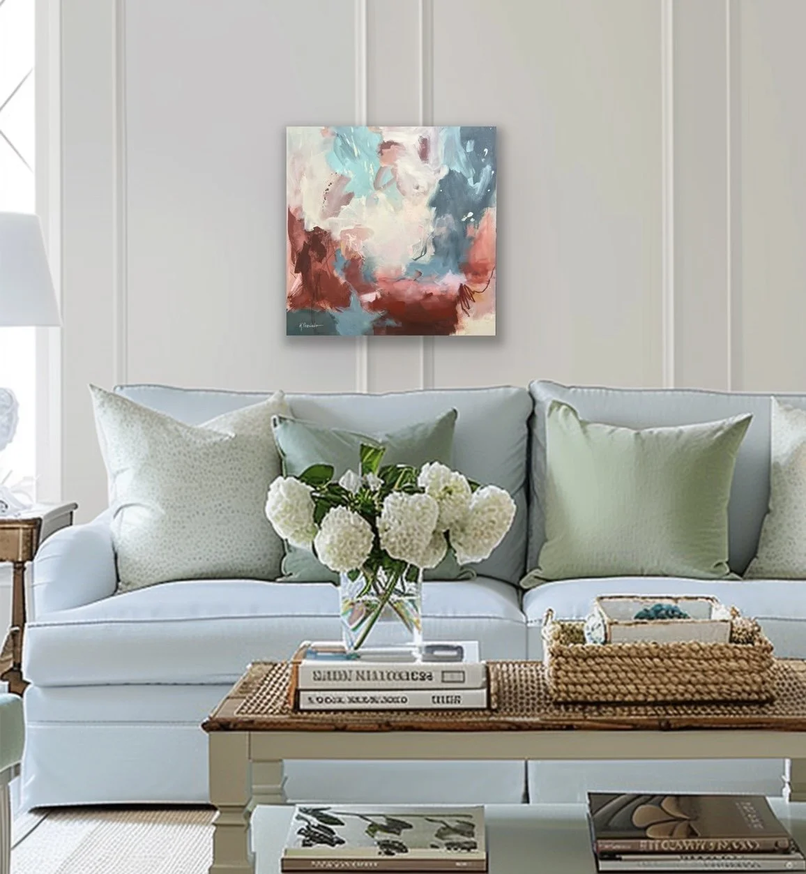 Modern abstract landscape by Karla Preciado