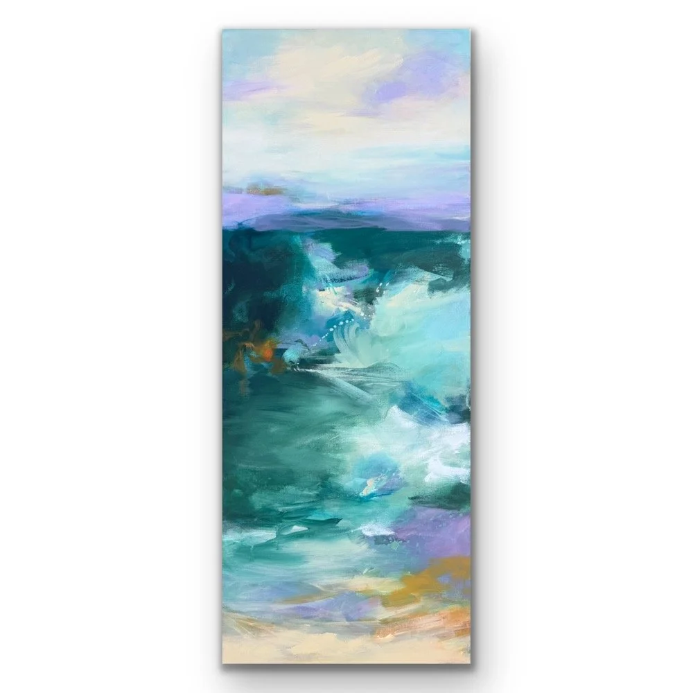 Abstract seascape for coastal living