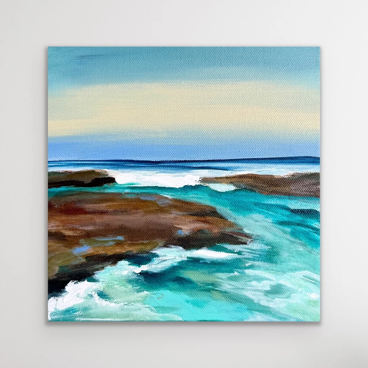San Diego coastal art by Karla Preciado